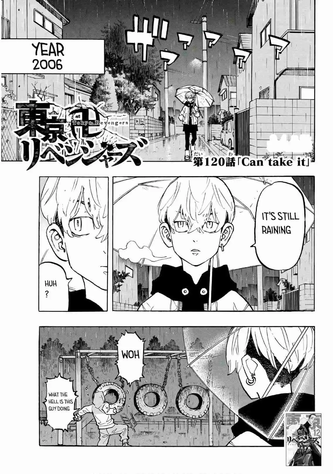 Tokyo 卍 Revengers Vol. 14 Ch. 120 can take it
