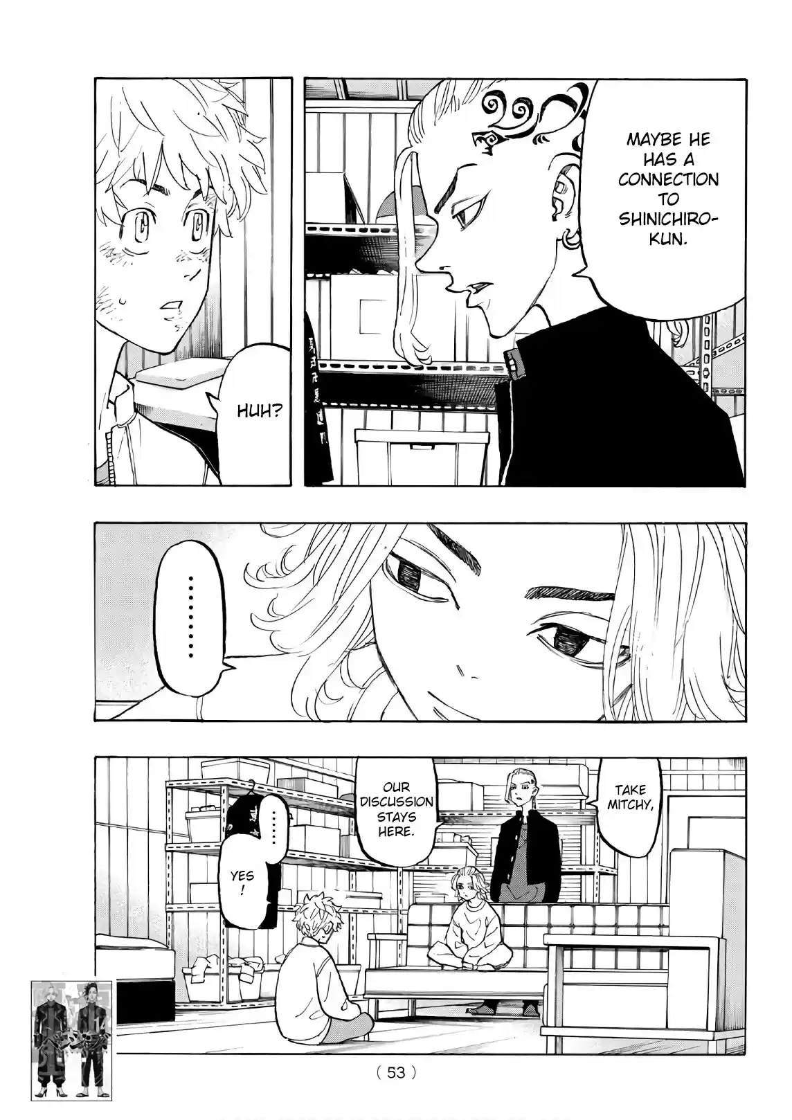 Tokyo 卍 Revengers Vol. 15 Ch. 136 my lot in life