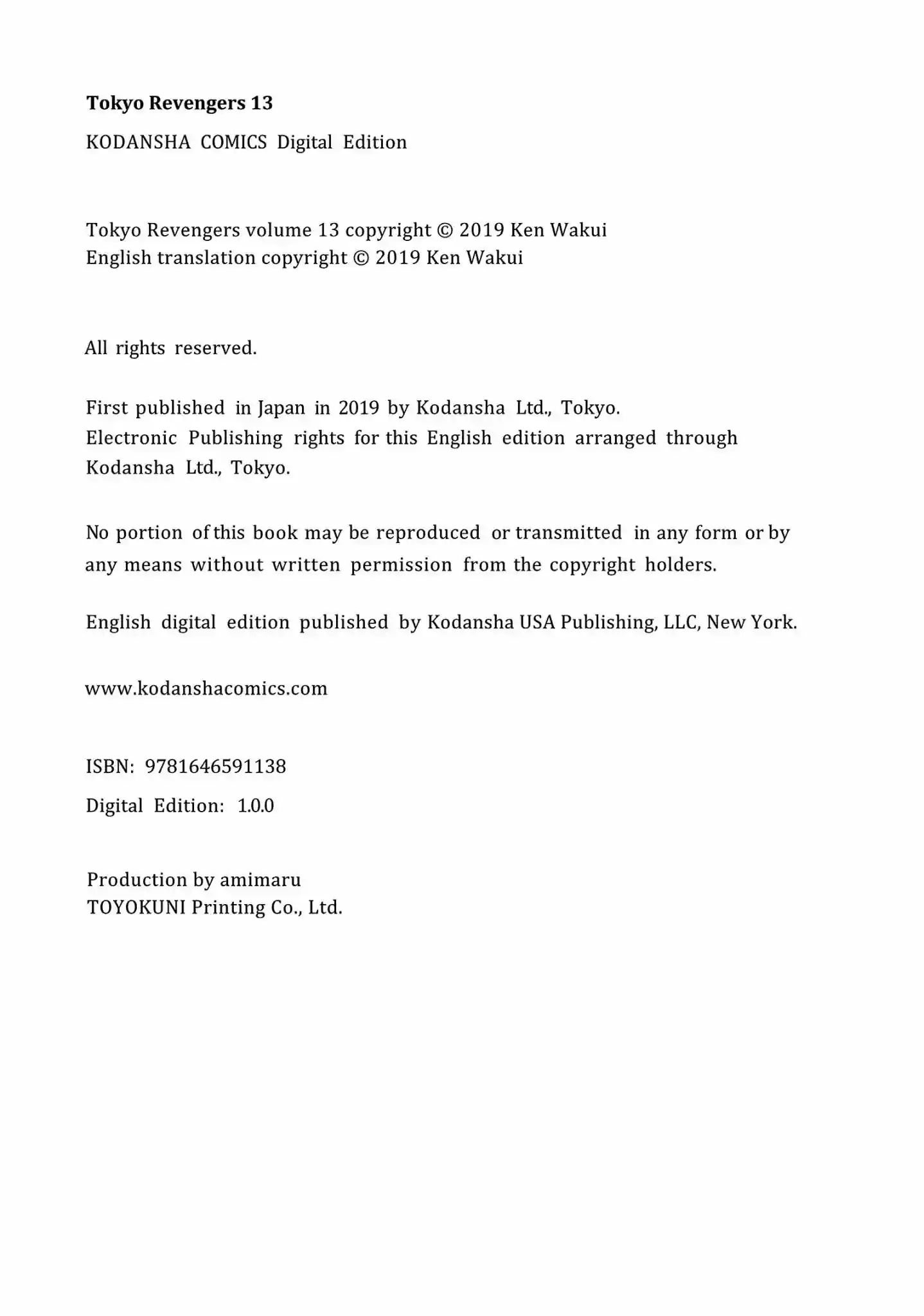 Tokyo Revengers Vol.13 Chapter 116: