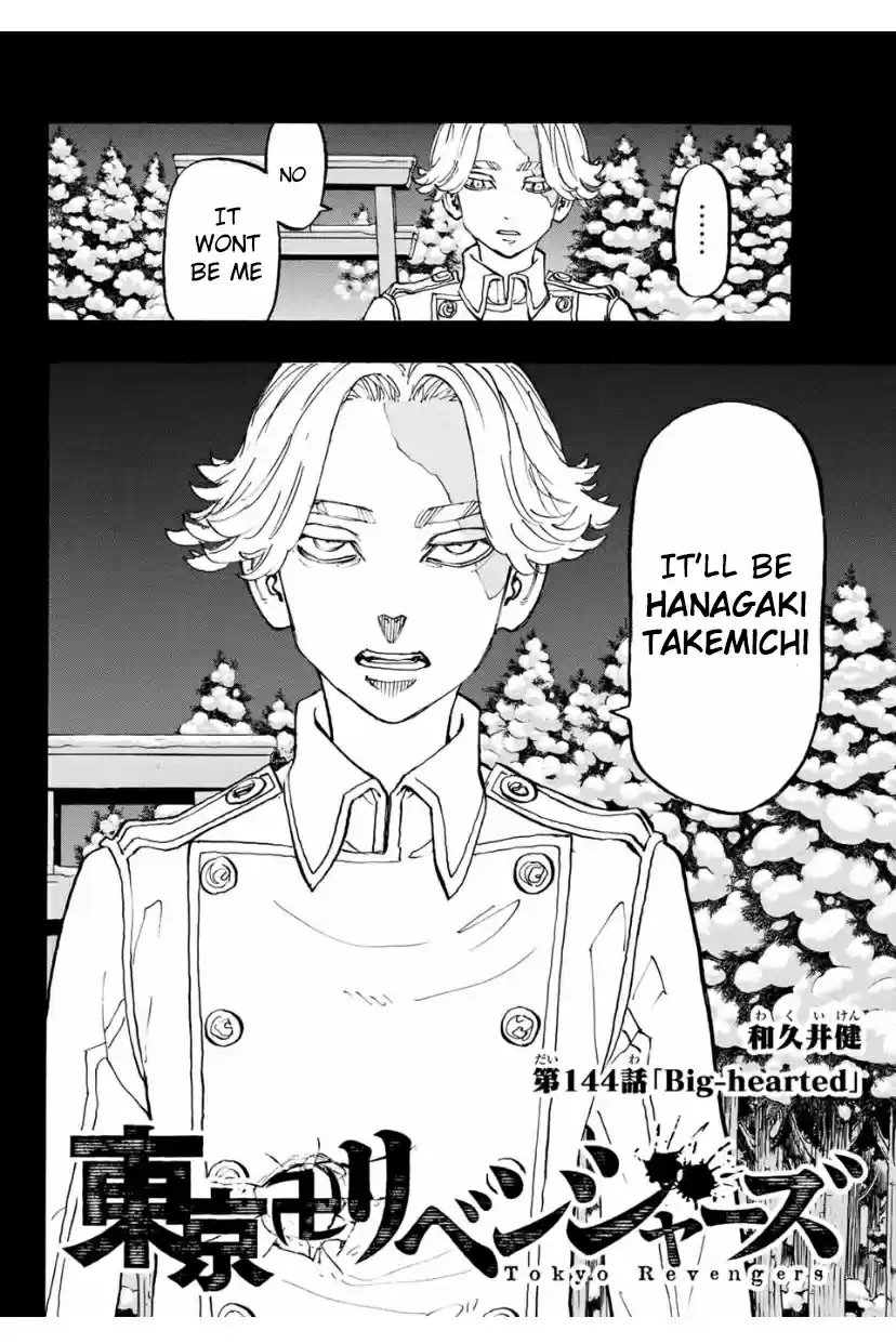 Tokyo卍Revengers Ch. 144 big hearted