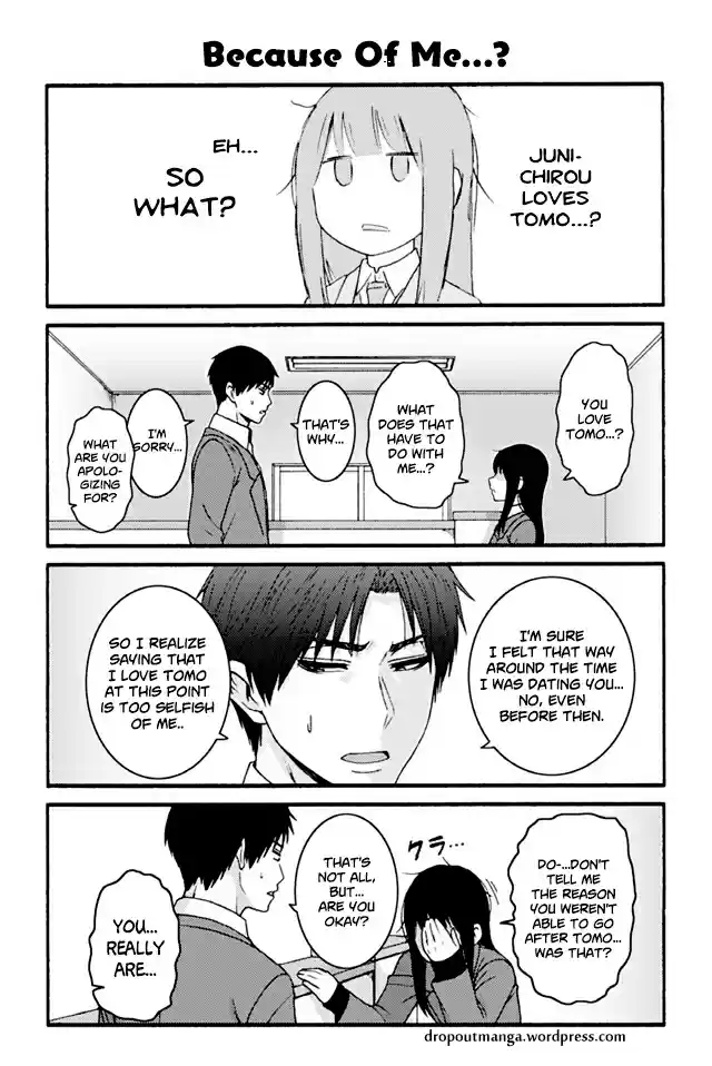 Tomo chan wa Onna no ko! Ch. 845 Because Of Me?