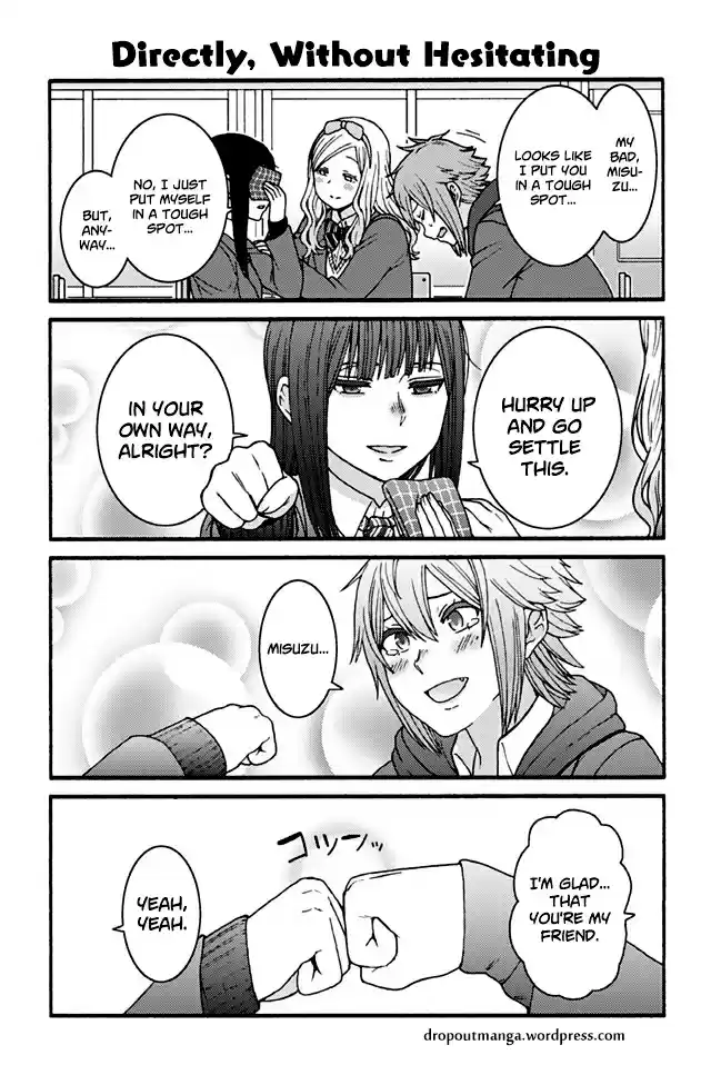 Tomo chan wa Onna no ko! Ch. 861 Directly, Without Hesitating