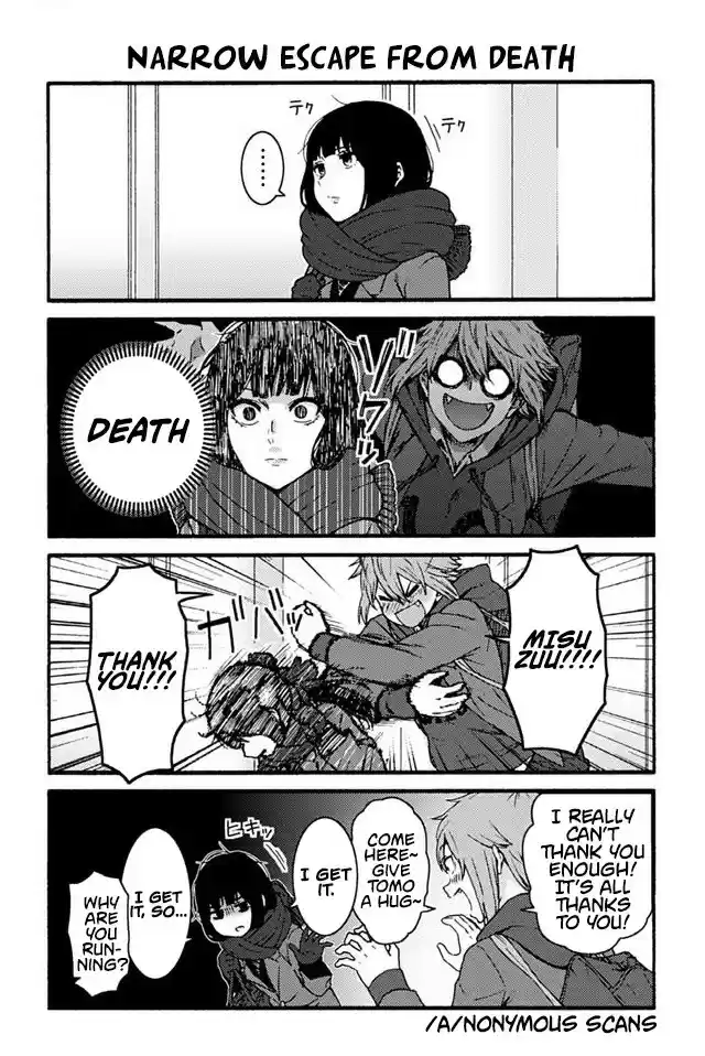 Tomo chan wa Onna no ko! Ch. 875 Narrow Escape From Death
