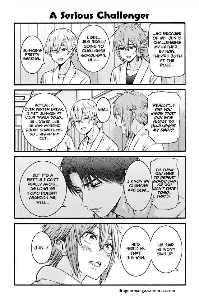 Tomo chan wa Onna no ko! Ch. 934 A Serious Challenger