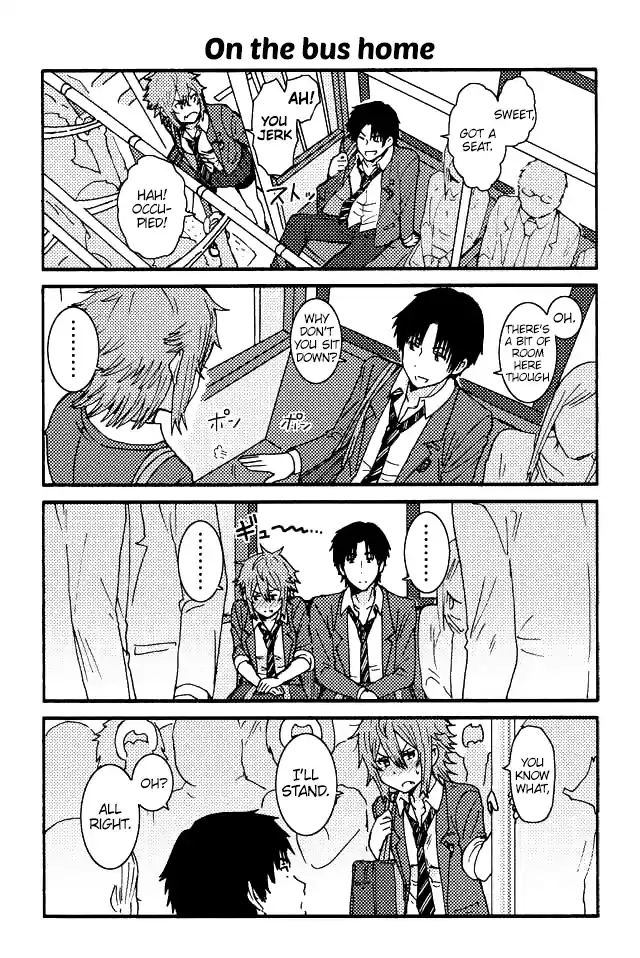 Tomo-chan wa Onnanoko! Chapter 63: On The Bus Home