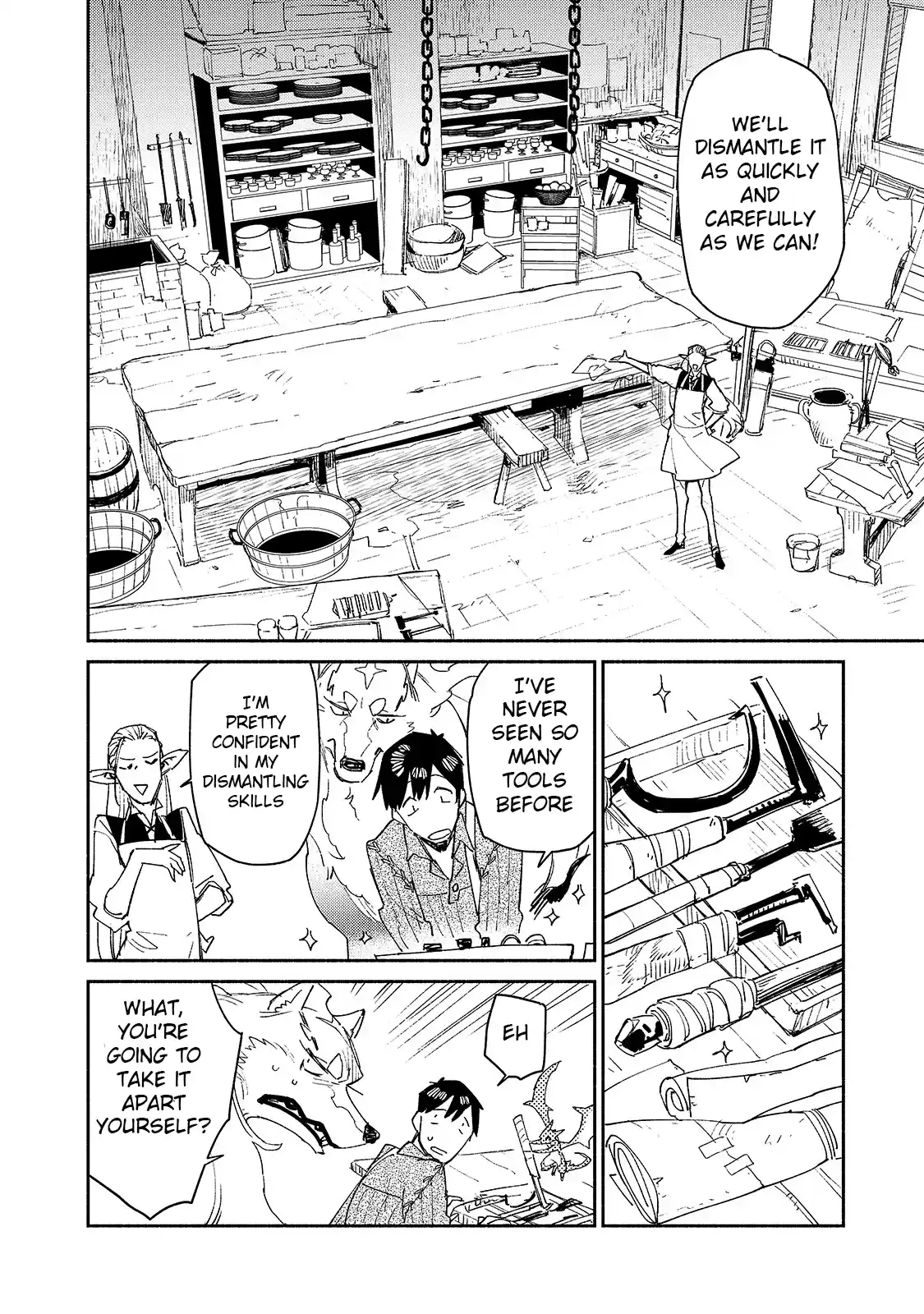 Tondemo Skill De Isekai Hourou Meshi Chapter 40: Dismantling