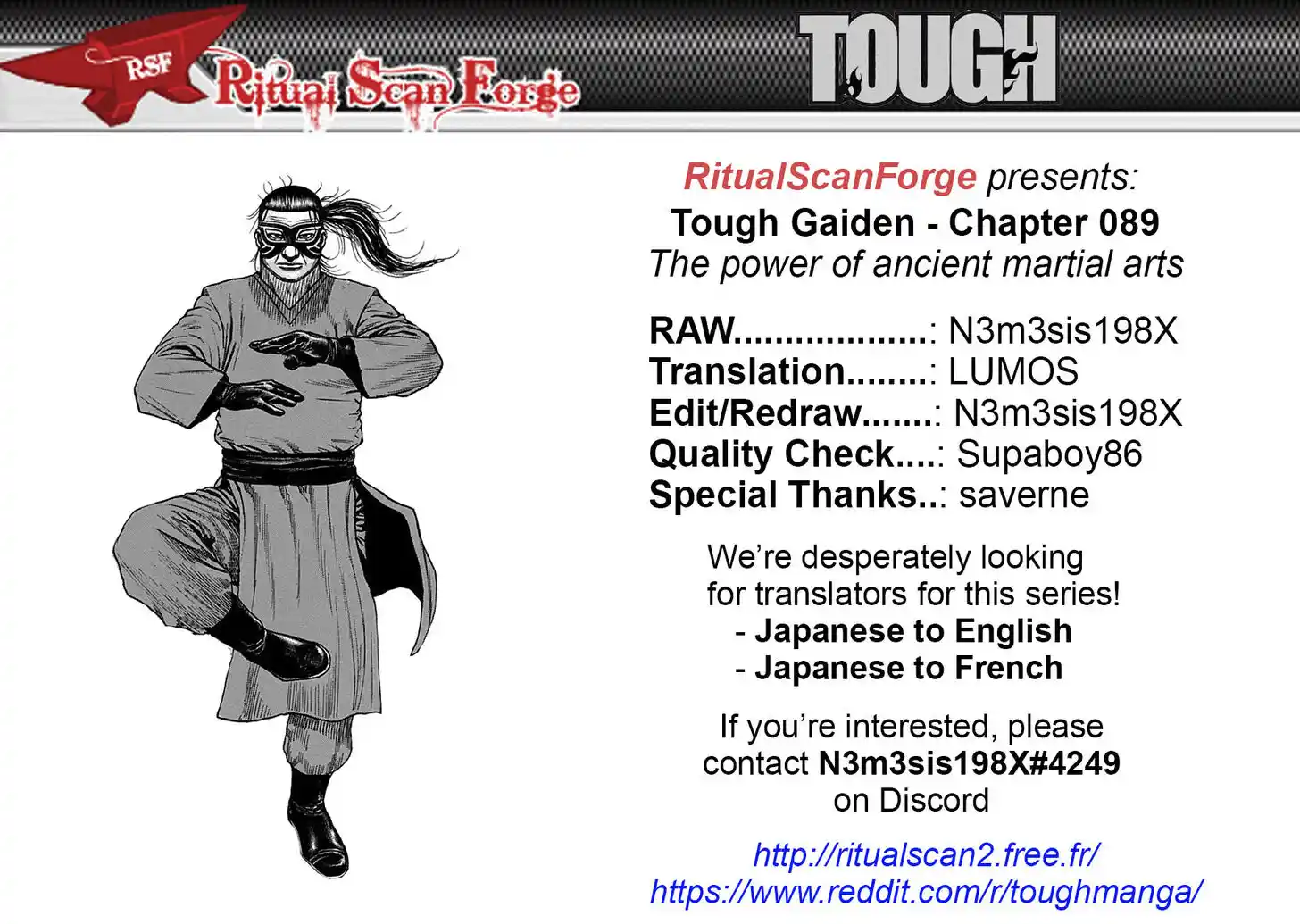 Tough Gaiden - Ryuu o Tsugu Otoko Vol.08 Ch.089