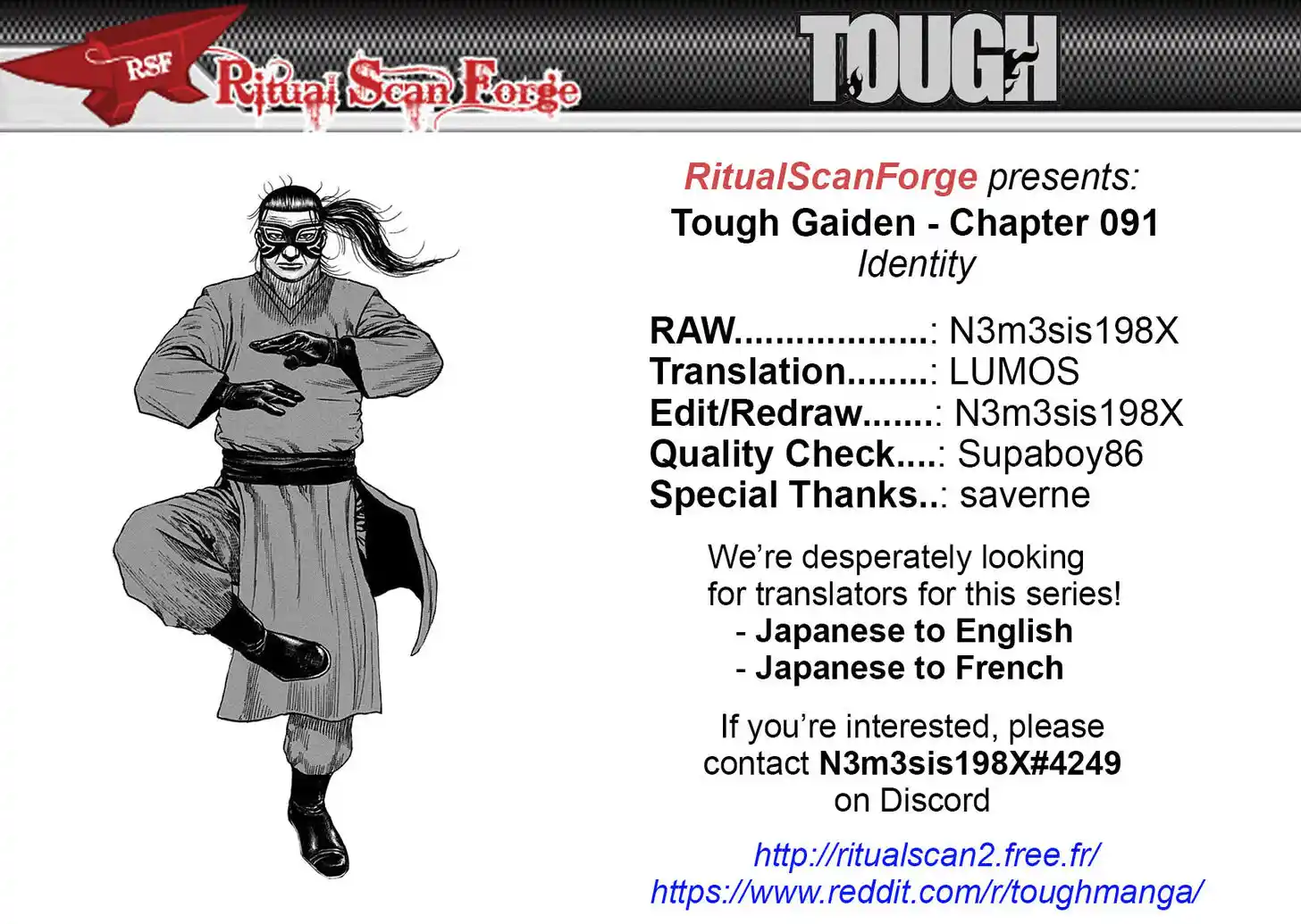 Tough Gaiden - Ryuu o Tsugu Otoko Vol.08 Ch.091