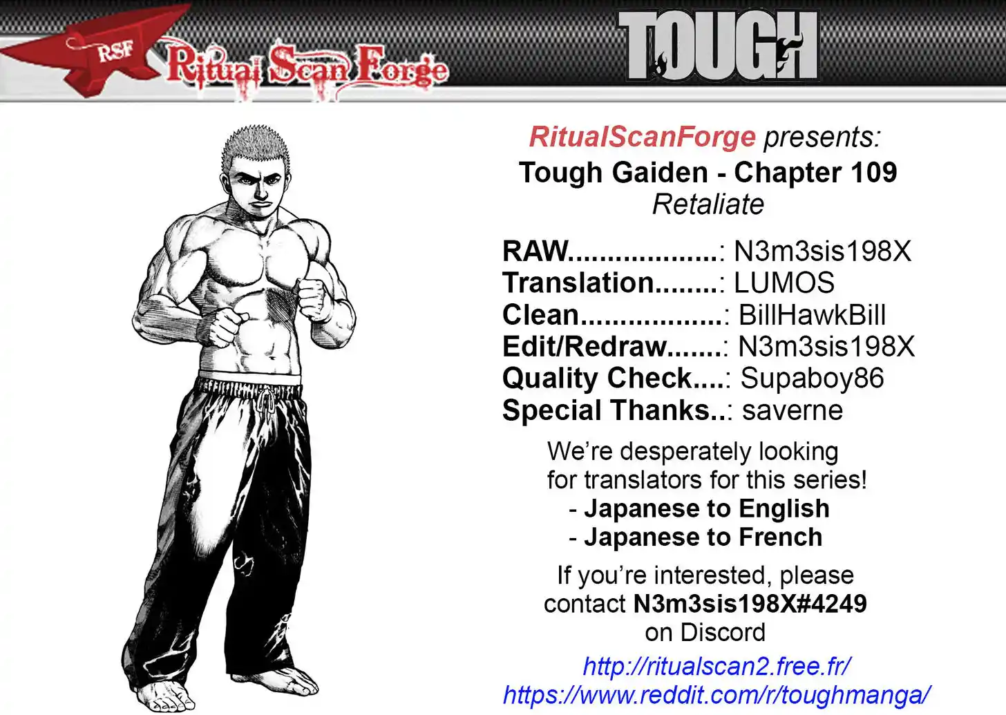 Tough Gaiden - Ryuu o Tsugu Otoko Vol.10 Ch.109