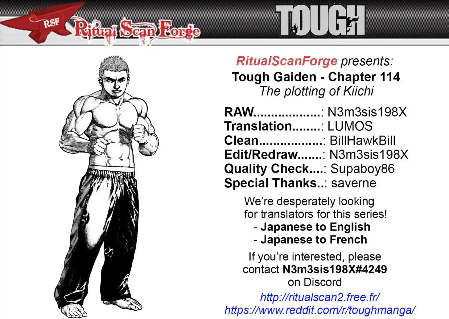 Tough Gaiden - Ryuu o Tsugu Otoko Vol.10 Ch.114