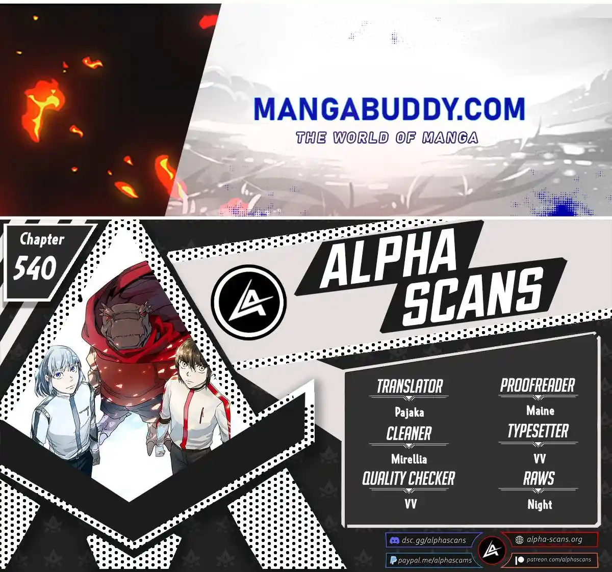 Tower Of God Chapter 540