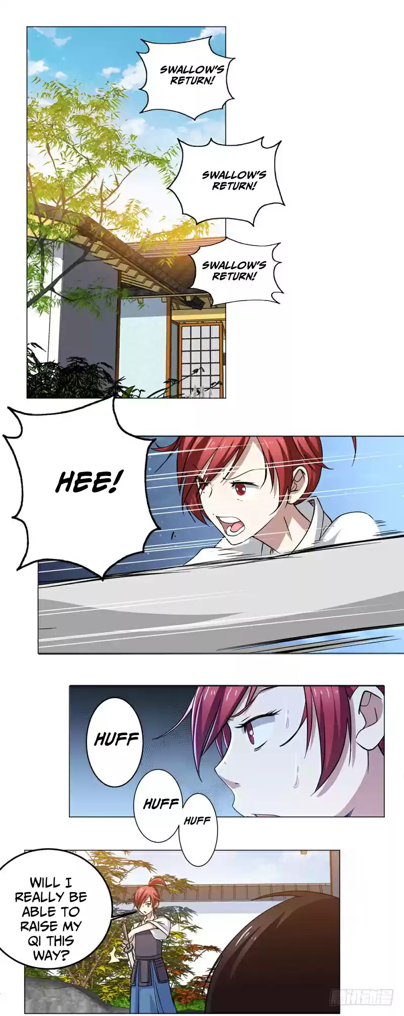 Treading on Fire, Yuwen Jun! Ch. 57