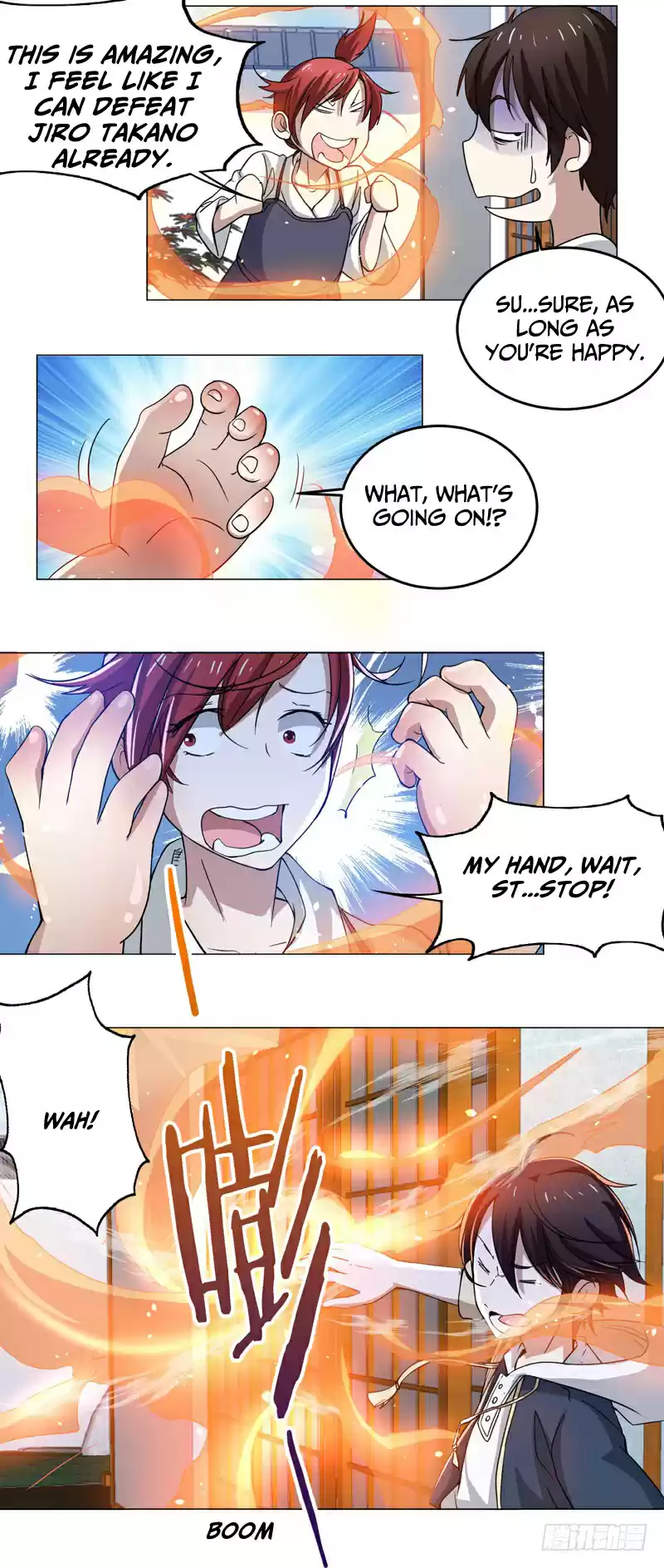 Treading on Fire, Yuwen Jun! Ch. 57