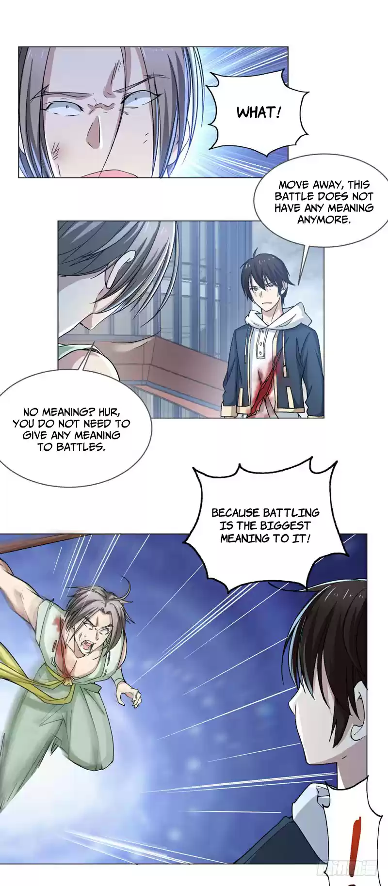 Treading on Fire, Yuwen Jun! Ch. 61