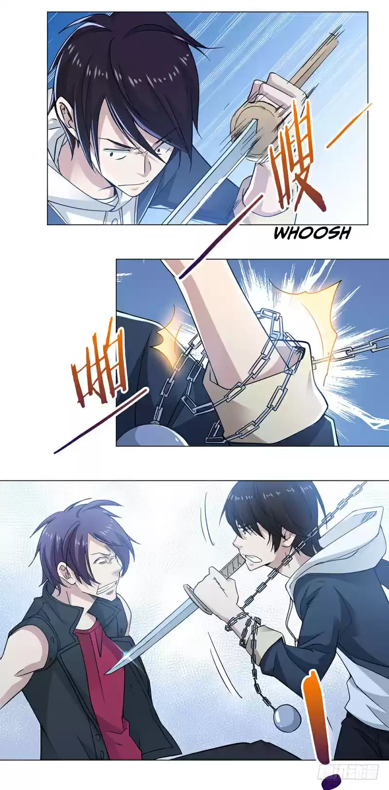 Treading on Fire, Yuwen Jun! Ch. 63