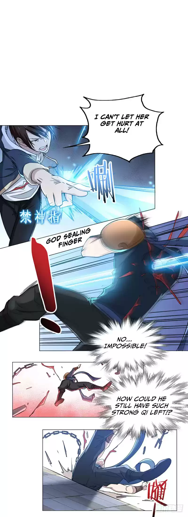 Treading on Fire, Yuwen Jun! Ch. 64