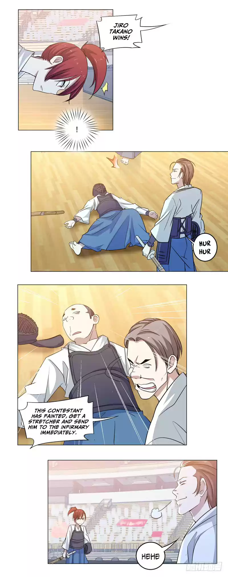 Treading on Fire, Yuwen Jun! Ch. 77