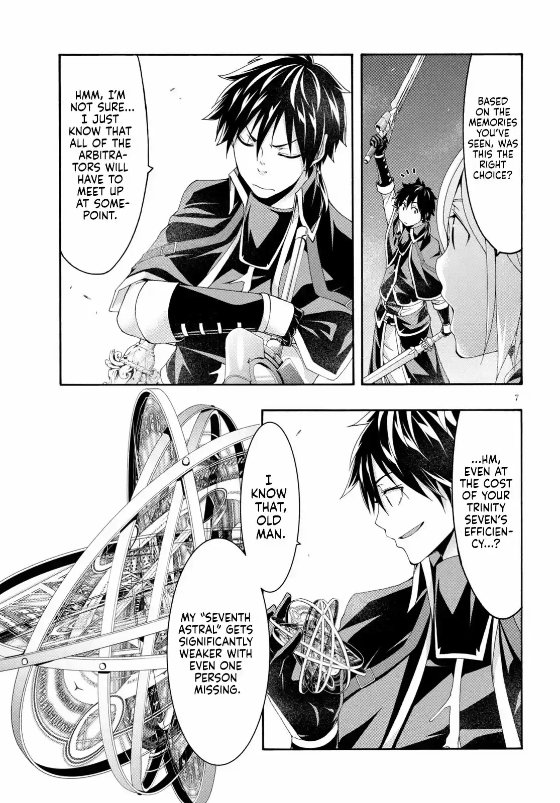 Trinity Seven: 7-Nin No Mahoutsukai Chapter 121
