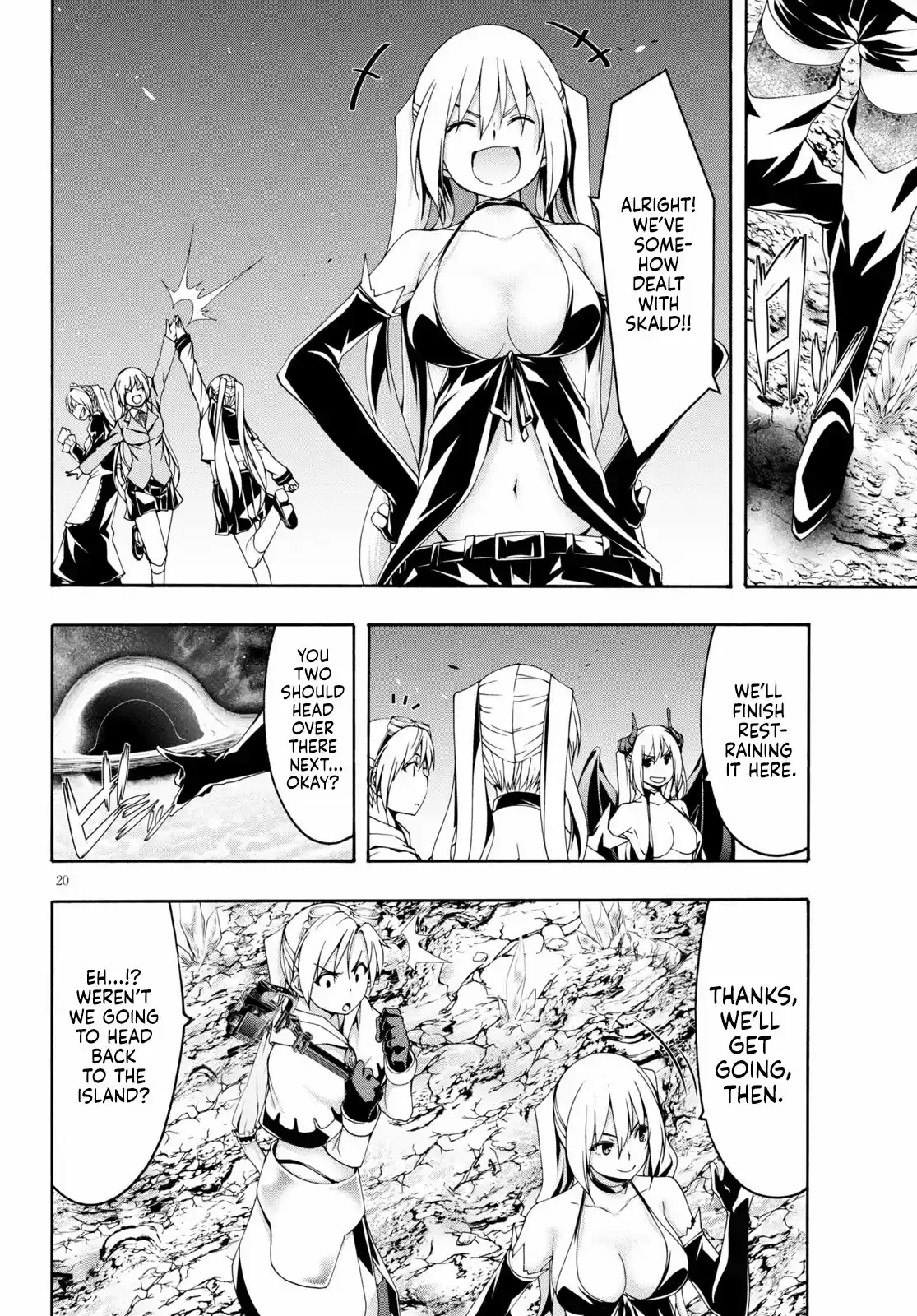 Trinity Seven: 7-Nin No Mahoutsukai Chapter 121