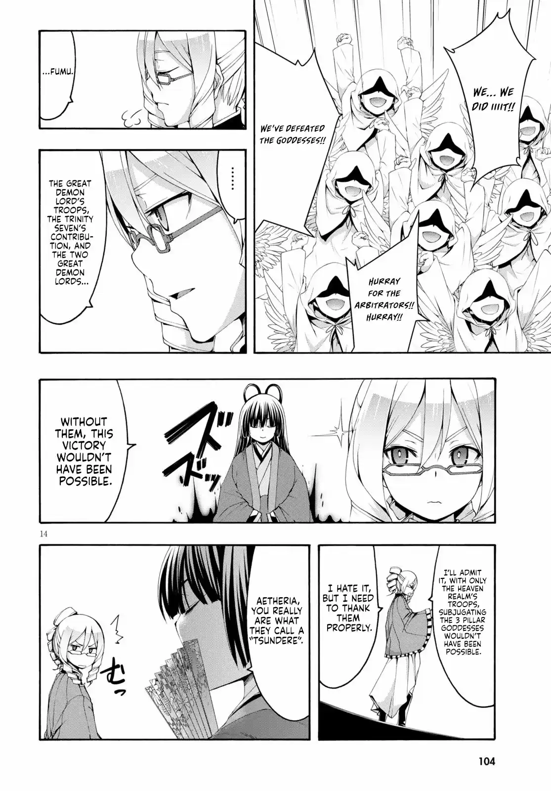 Trinity Seven: 7-Nin No Mahoutsukai Chapter 122