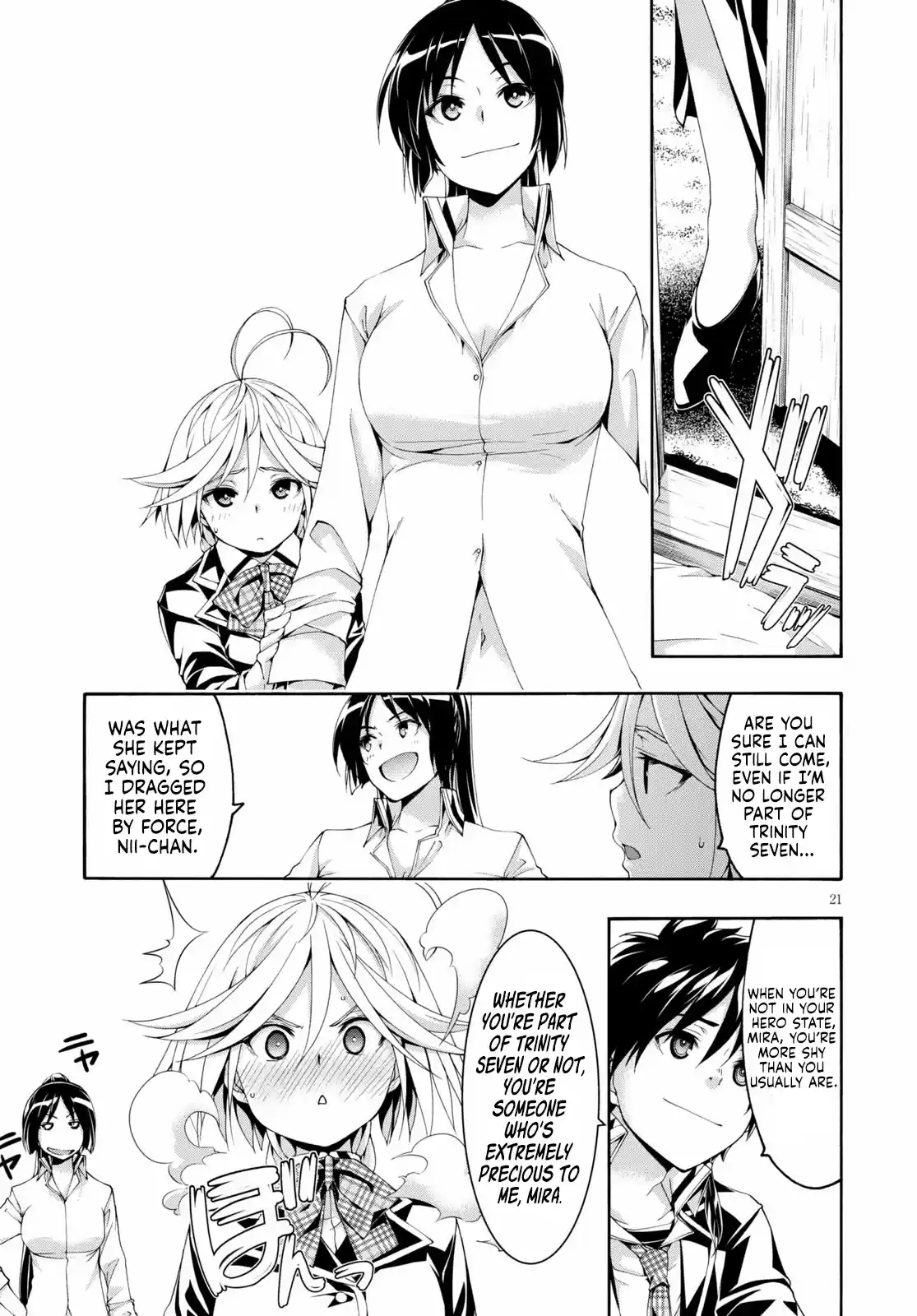 Trinity Seven: 7-Nin No Mahoutsukai Chapter 122