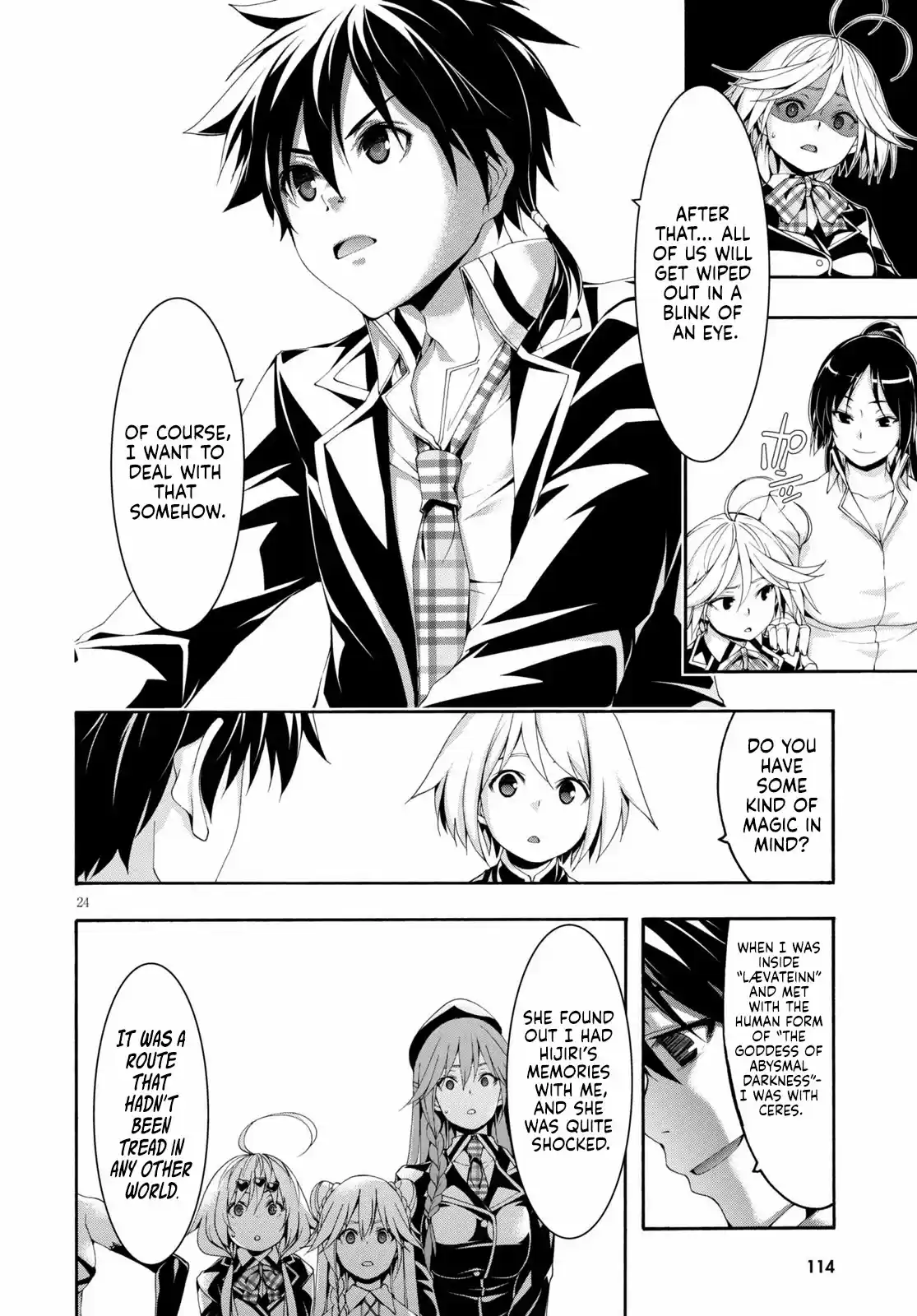 Trinity Seven: 7-Nin No Mahoutsukai Chapter 122