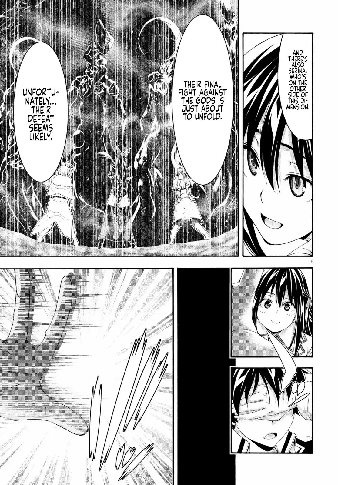 Trinity Seven: 7-Nin No Mahoutsukai Chapter 125