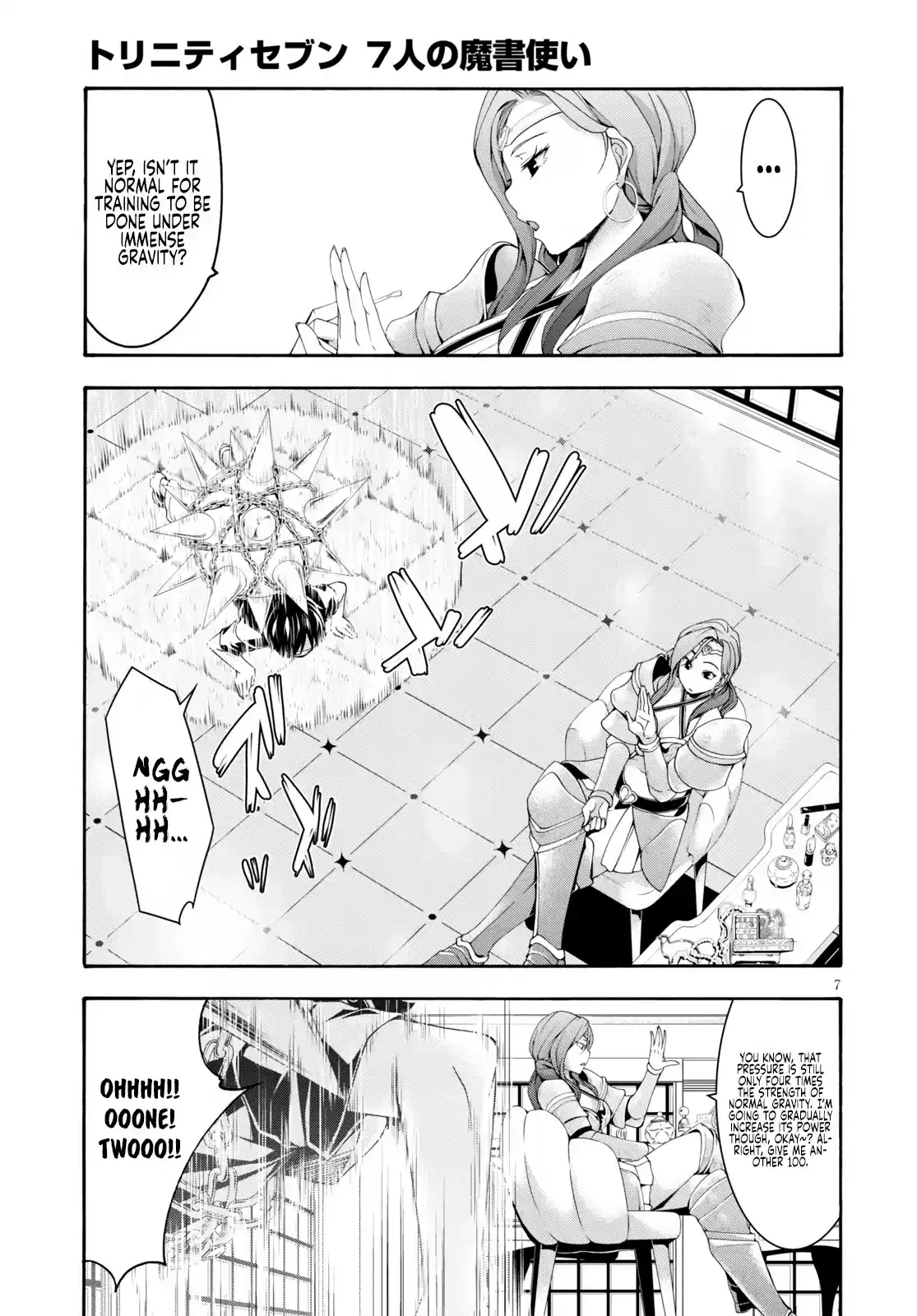 Trinity Seven: 7-Nin No Mahoutsukai Chapter 127