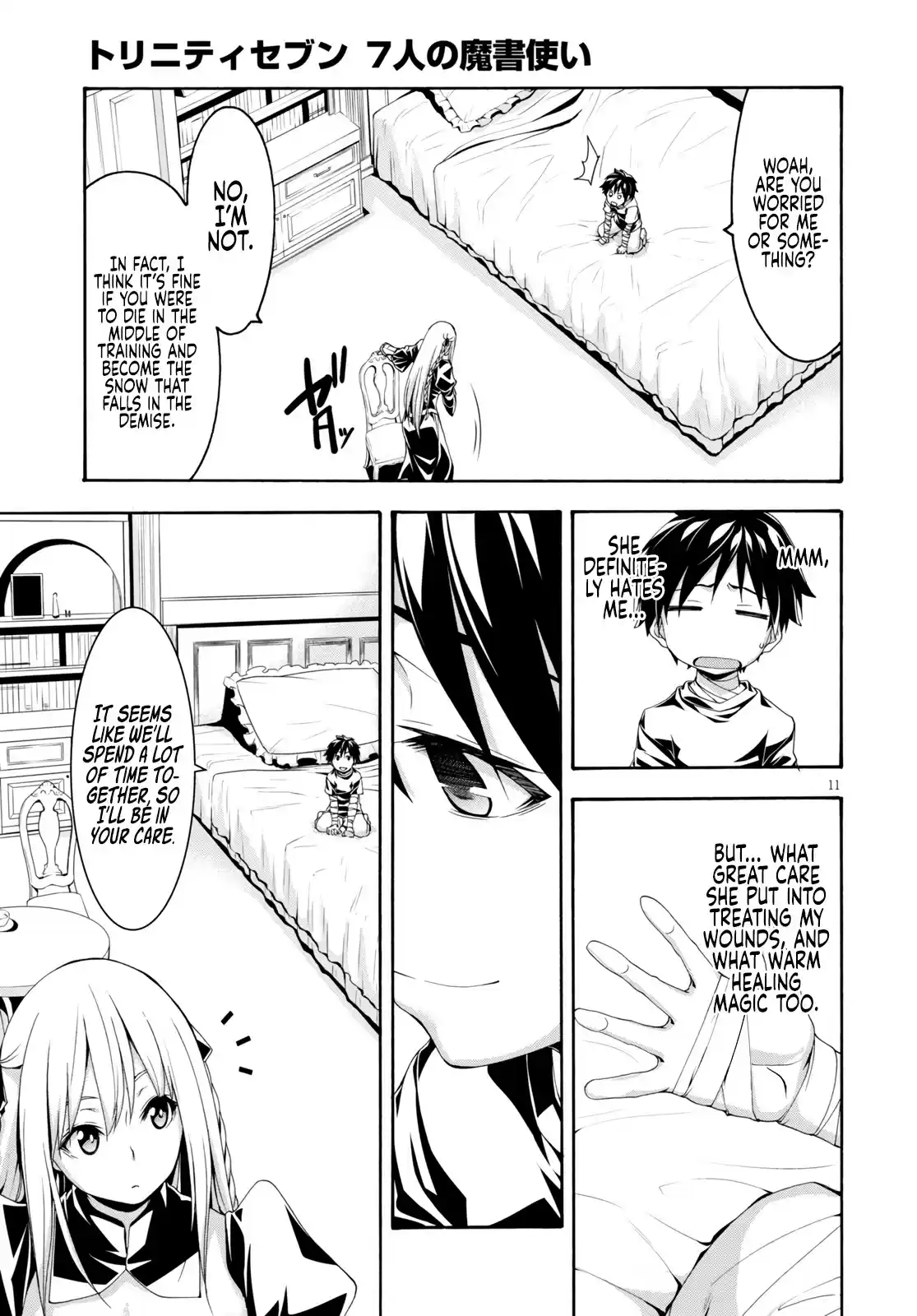 Trinity Seven: 7-Nin No Mahoutsukai Chapter 127