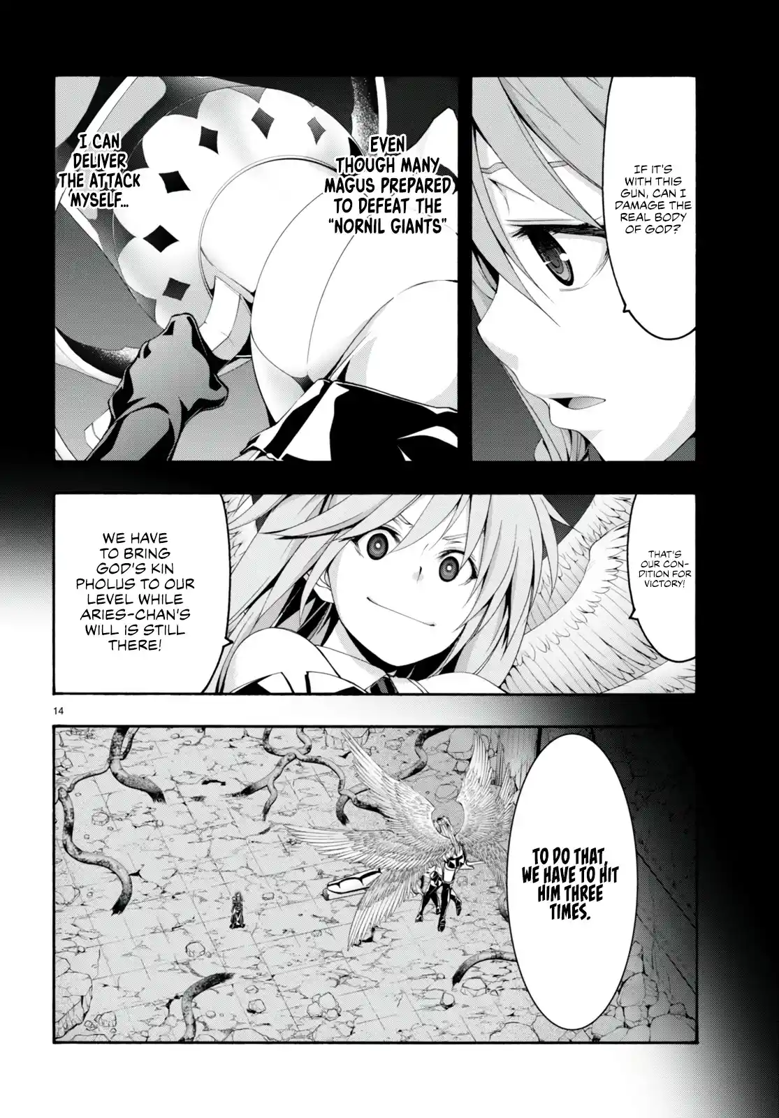Trinity Seven: 7-Nin No Mahoutsukai Chapter 135