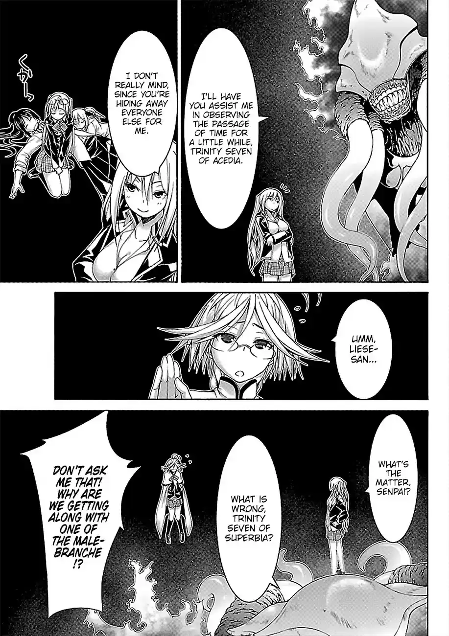 Trinity Seven: 7-Nin No Mahoutsukai Chapter 78: Trinity Girls And Demon Clown