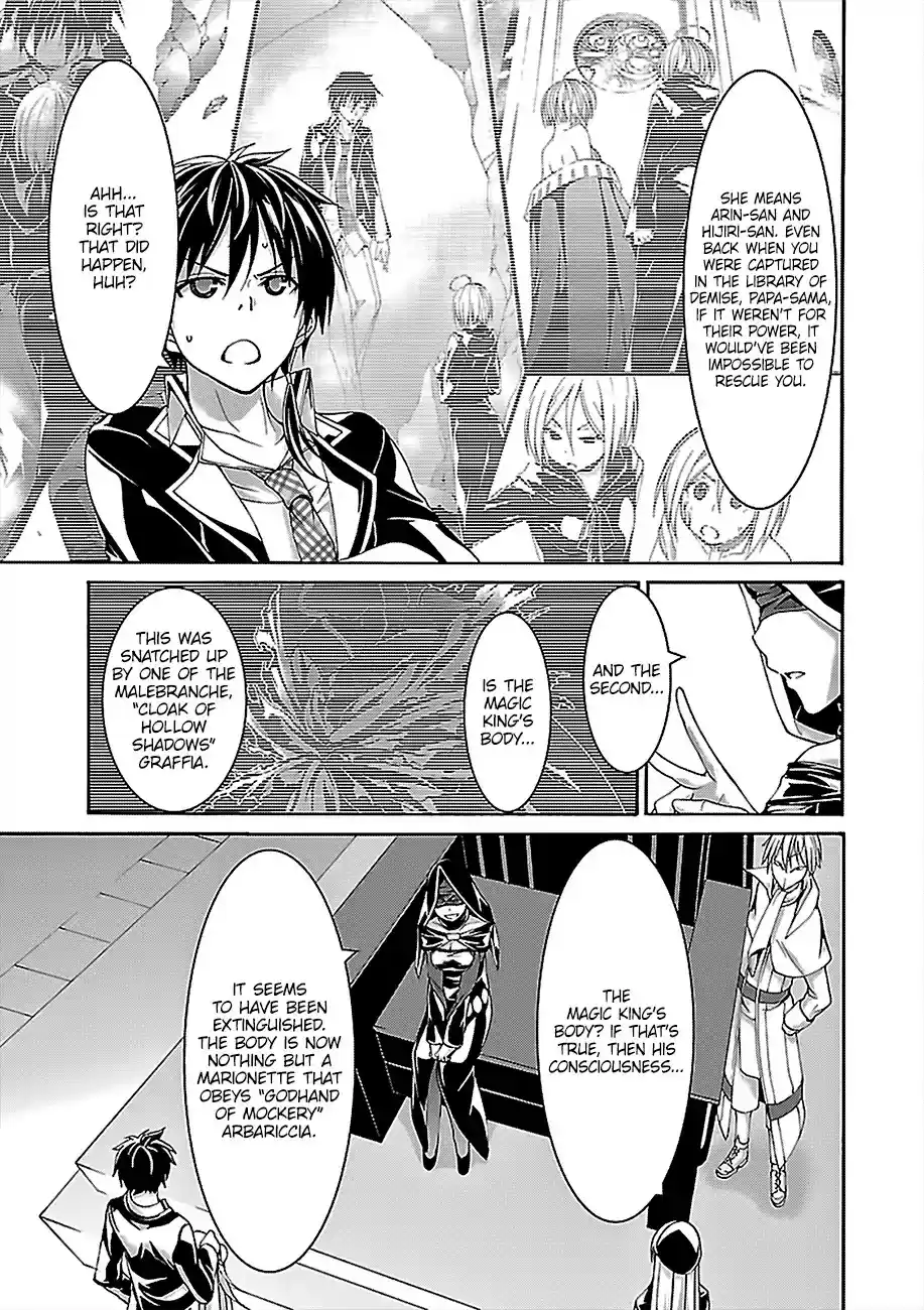 Trinity Seven: 7-Nin No Mahoutsukai Chapter 80: King's Body And King's Force