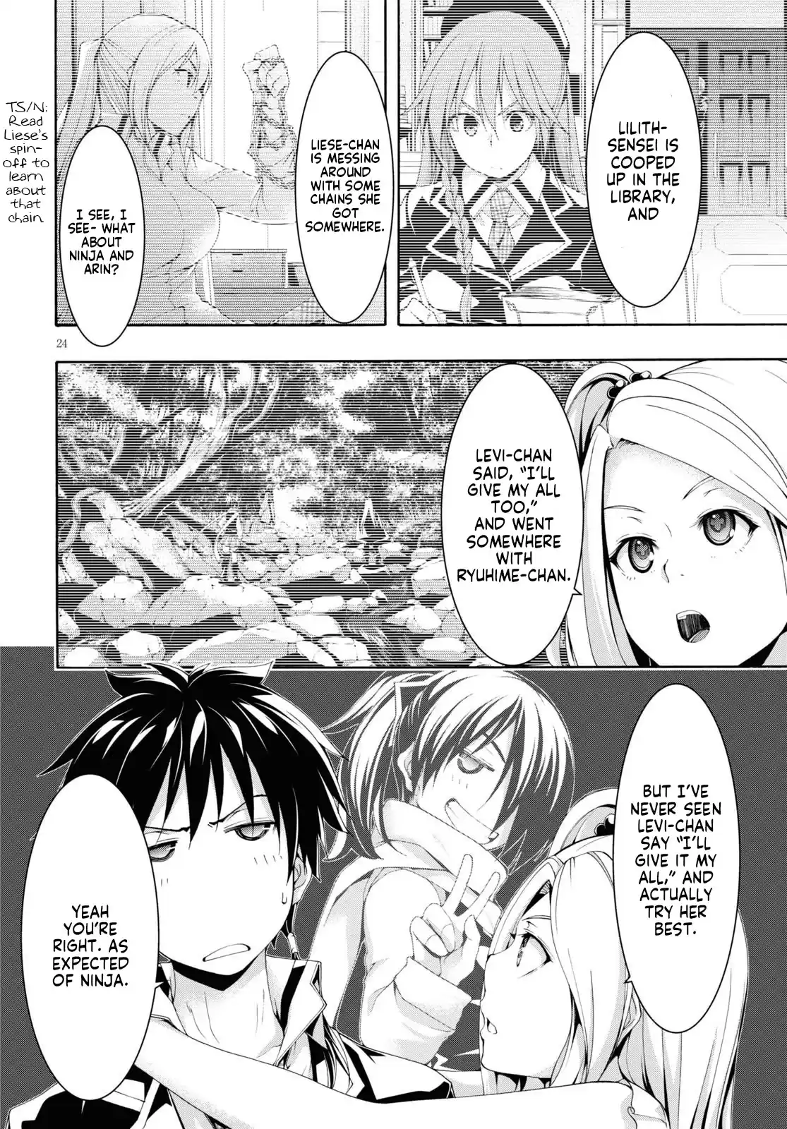 Trinity Seven: 7-Nin No Mahoutsukai Vol.24 Chapter 114