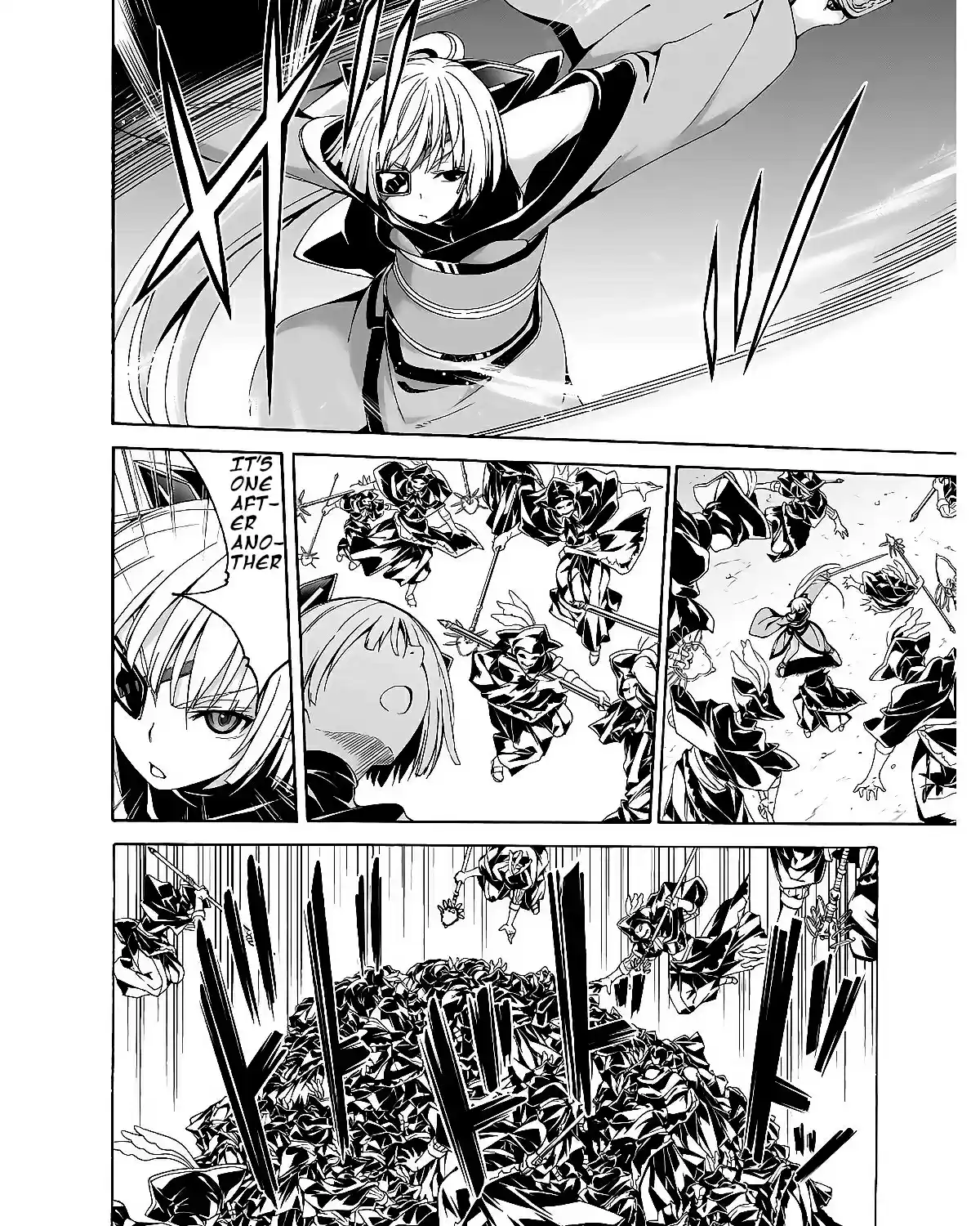 Trinity Seven Ch. 89 The Fugitive and Hero Advent