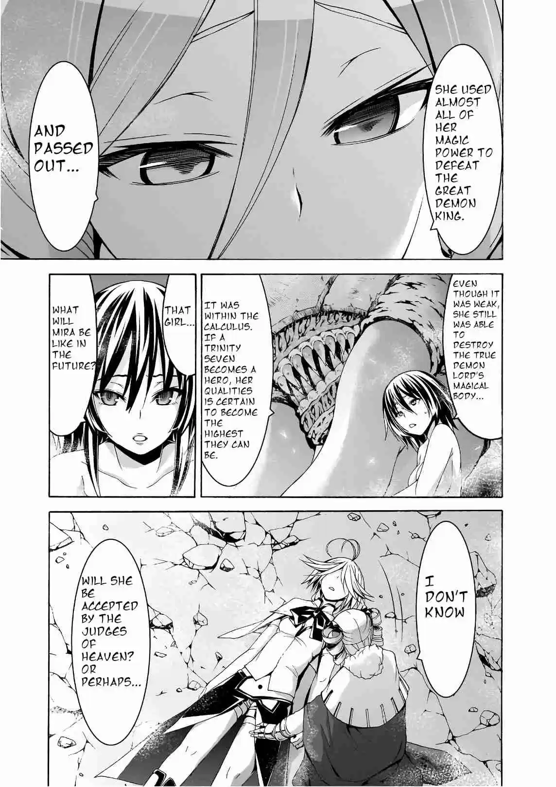 Trinity Seven Ch. 90 Demon Slayer and The Return Key