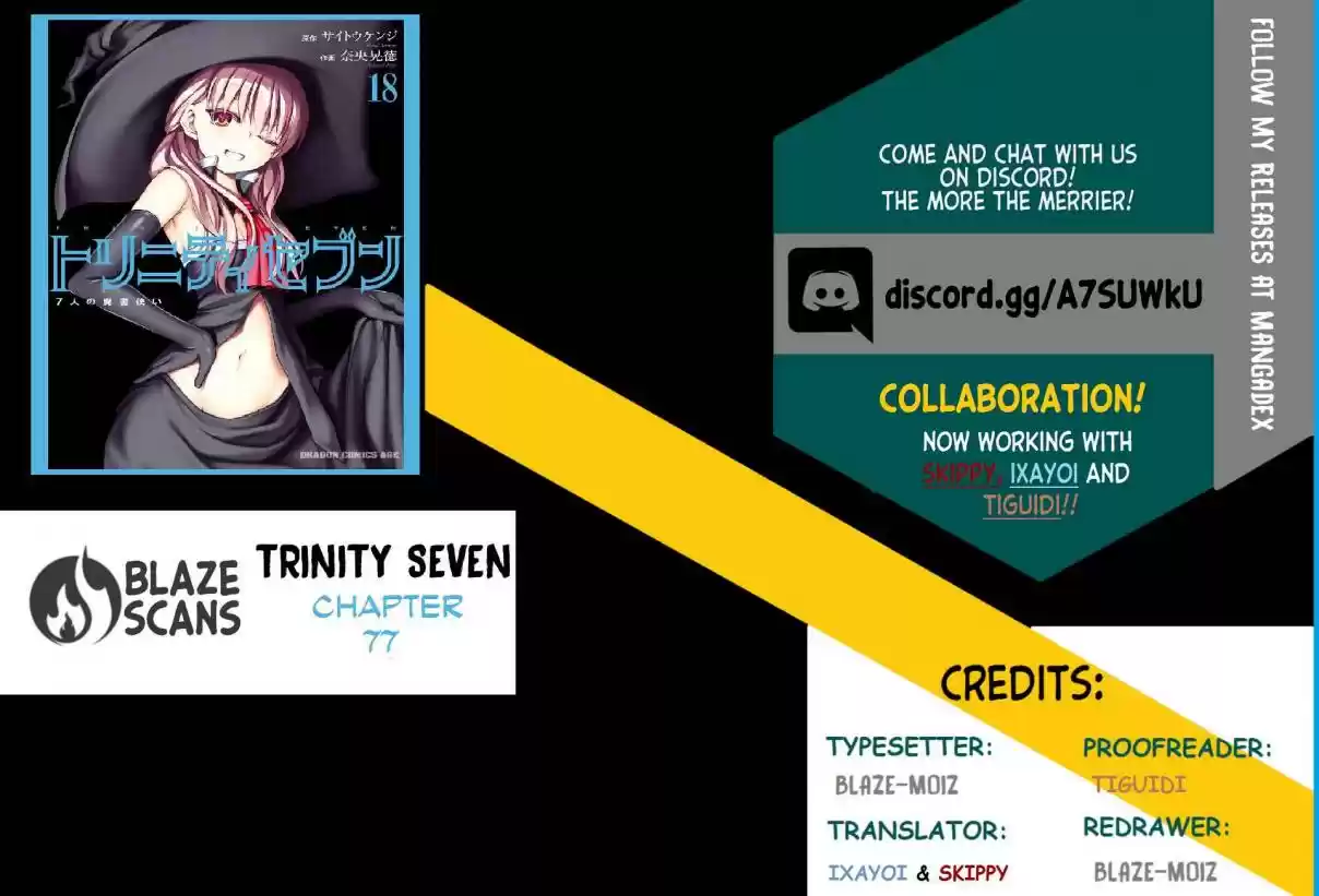Trinity Seven Vol. 18 Ch. 77 Paladins And Priestess Attack