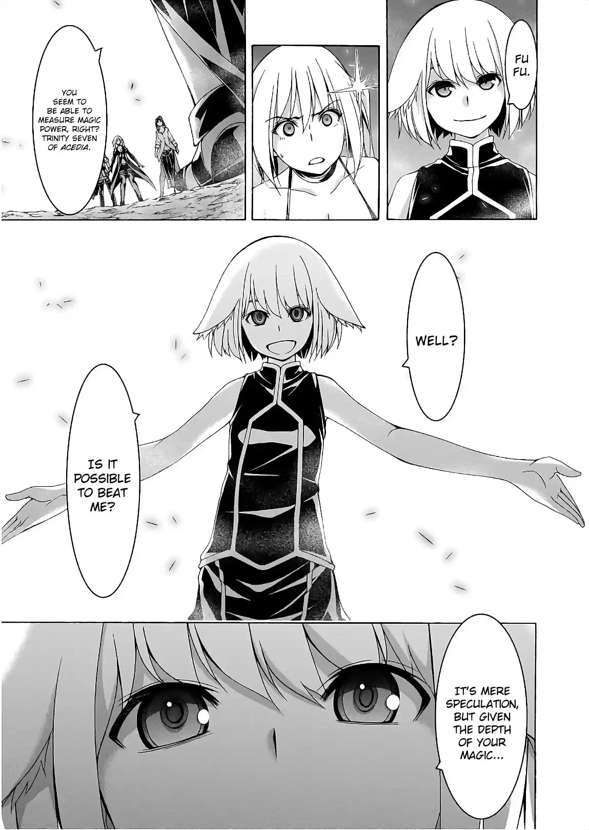 Trinity Seven Vol. 21 Ch. 94 The King's Castle and the Absolute Monarch