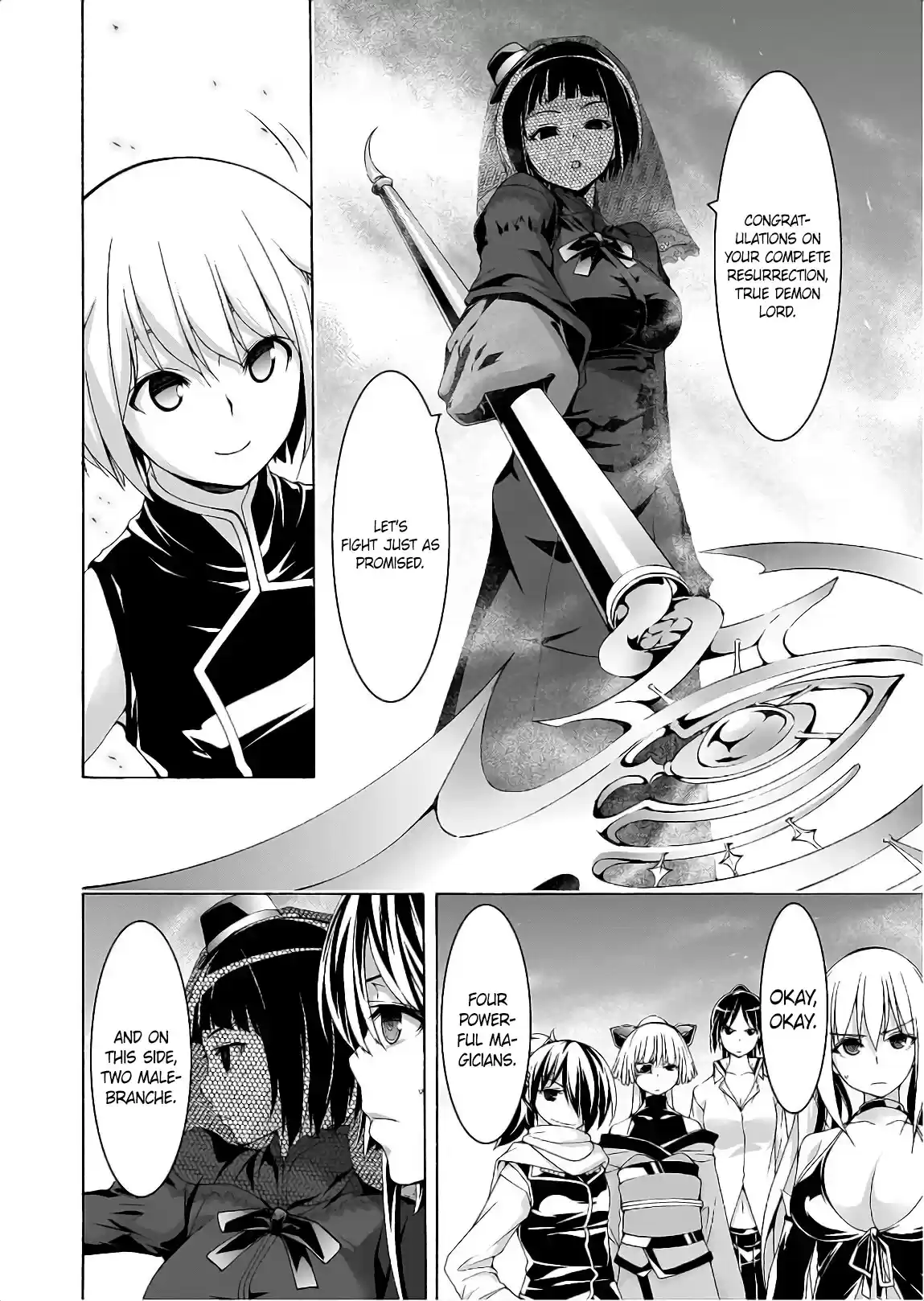 Trinity Seven Vol. 21 Ch. 94 The King's Castle and the Absolute Monarch