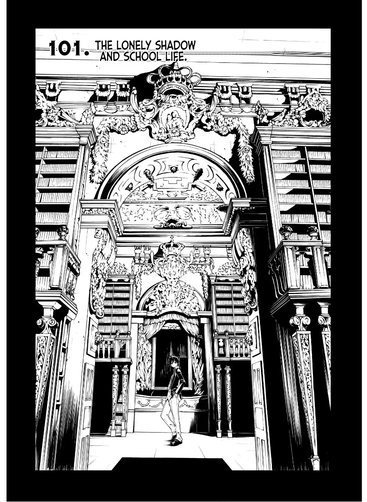 Trinity Seven Vol. 22 Ch. 101 The Lonely Shadow and School Life