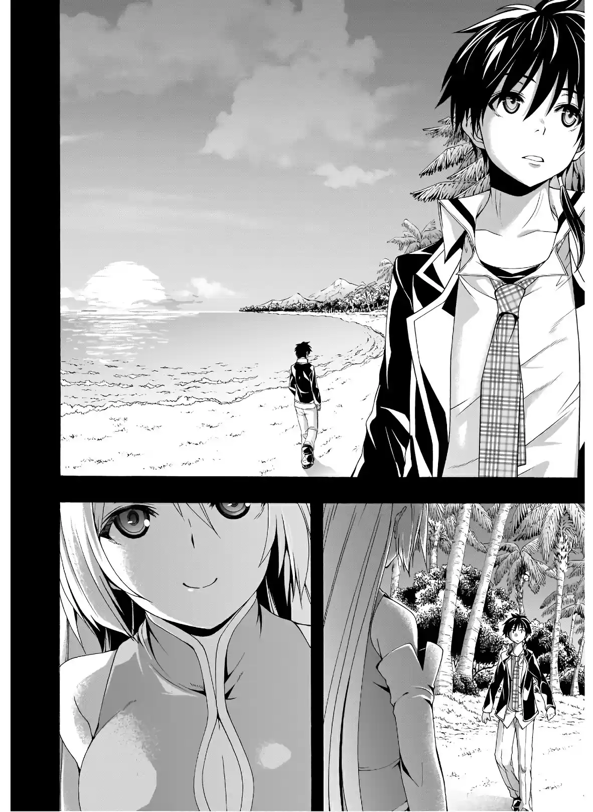 Trinity Seven Vol. 22 Ch. 101 The Lonely Shadow and School Life