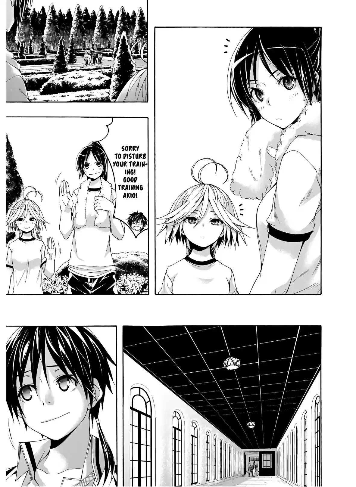 Trinity Seven Vol. 22 Ch. 101 The Lonely Shadow and School Life