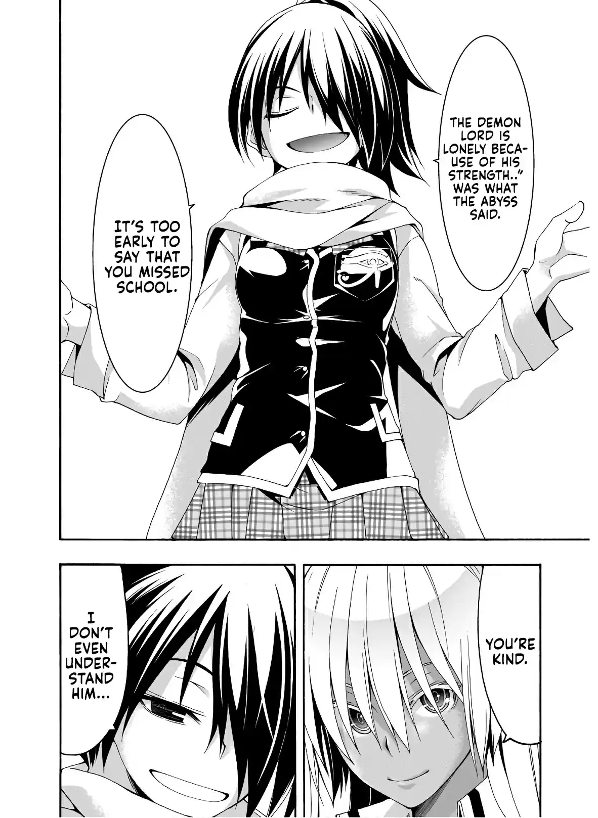 Trinity Seven Vol. 22 Ch. 101 The Lonely Shadow and School Life
