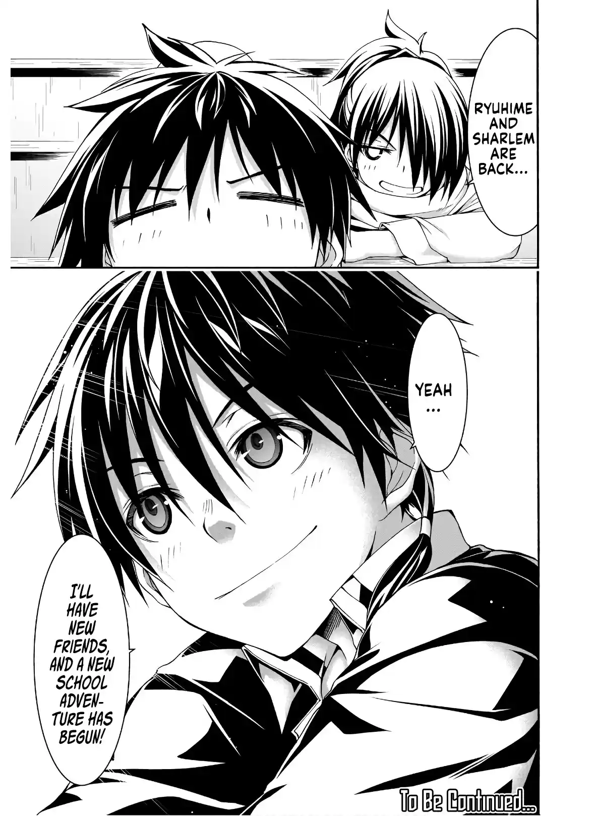 Trinity Seven Vol. 22 Ch. 101 The Lonely Shadow and School Life