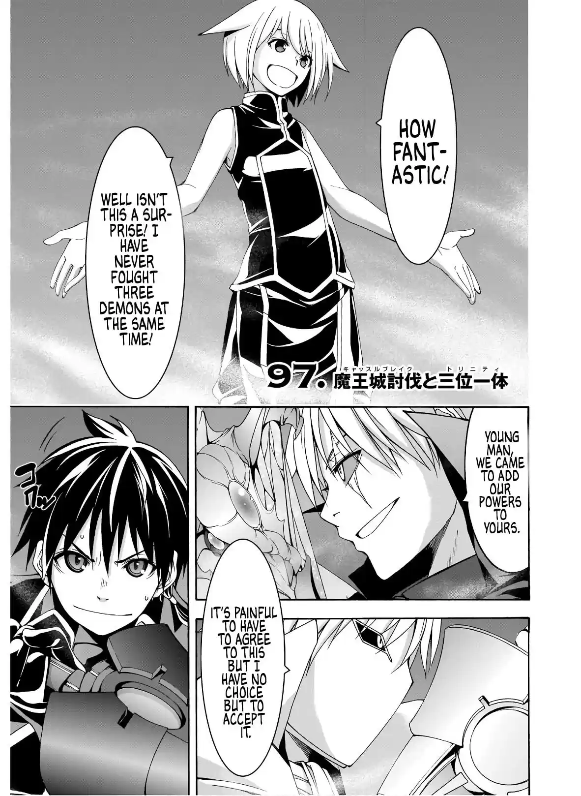 Trinity Seven Vol. 22 Ch. 97 Castle Break & Trinity