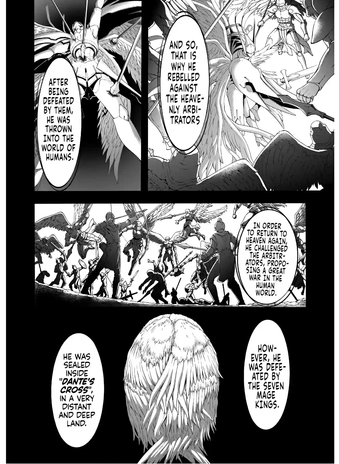 Trinity Seven Vol. 22 Ch. 98 Heaven's Fallen king and 12 Demon Commanders