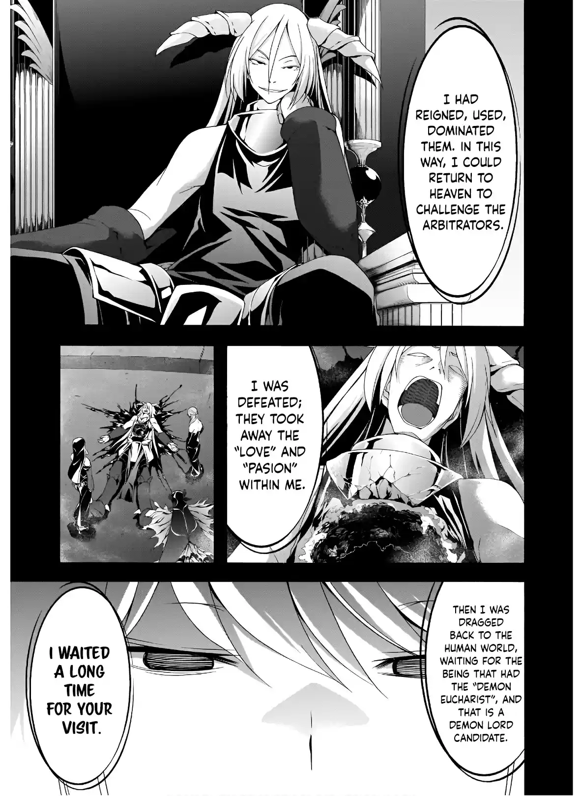 Trinity Seven Vol. 22 Ch. 98 Heaven's Fallen king and 12 Demon Commanders