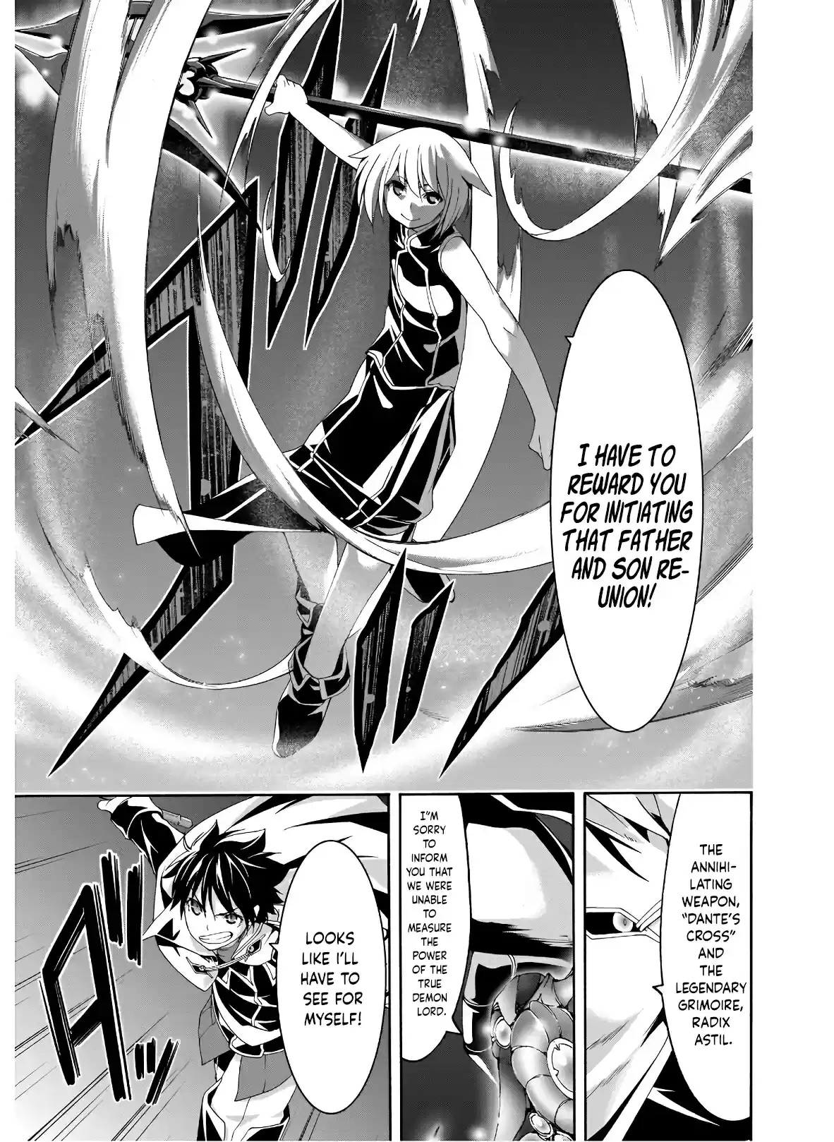 Trinity Seven Vol. 22 Ch. 98 Heaven's Fallen king and 12 Demon Commanders