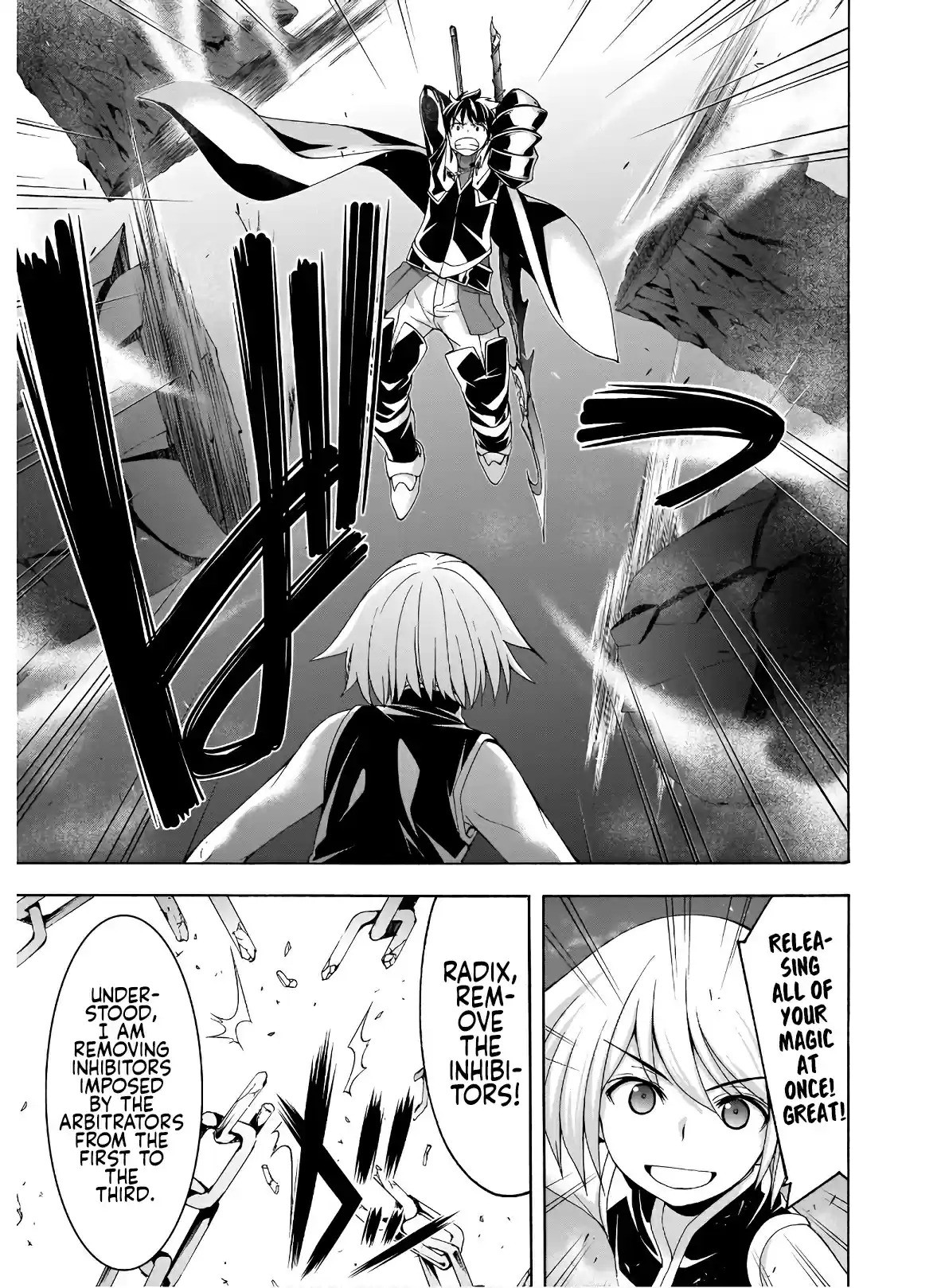 Trinity Seven Vol. 22 Ch. 98 Heaven's Fallen king and 12 Demon Commanders