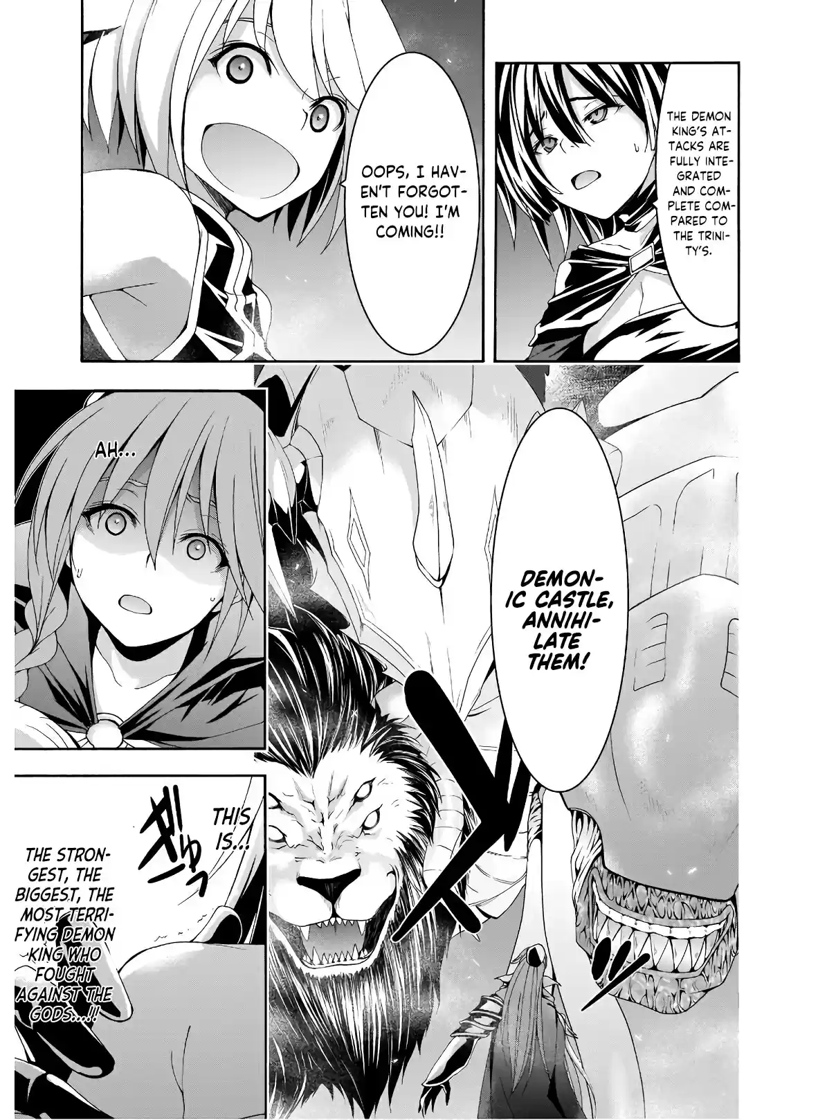 Trinity Seven Vol. 22 Ch. 98 Heaven's Fallen king and 12 Demon Commanders