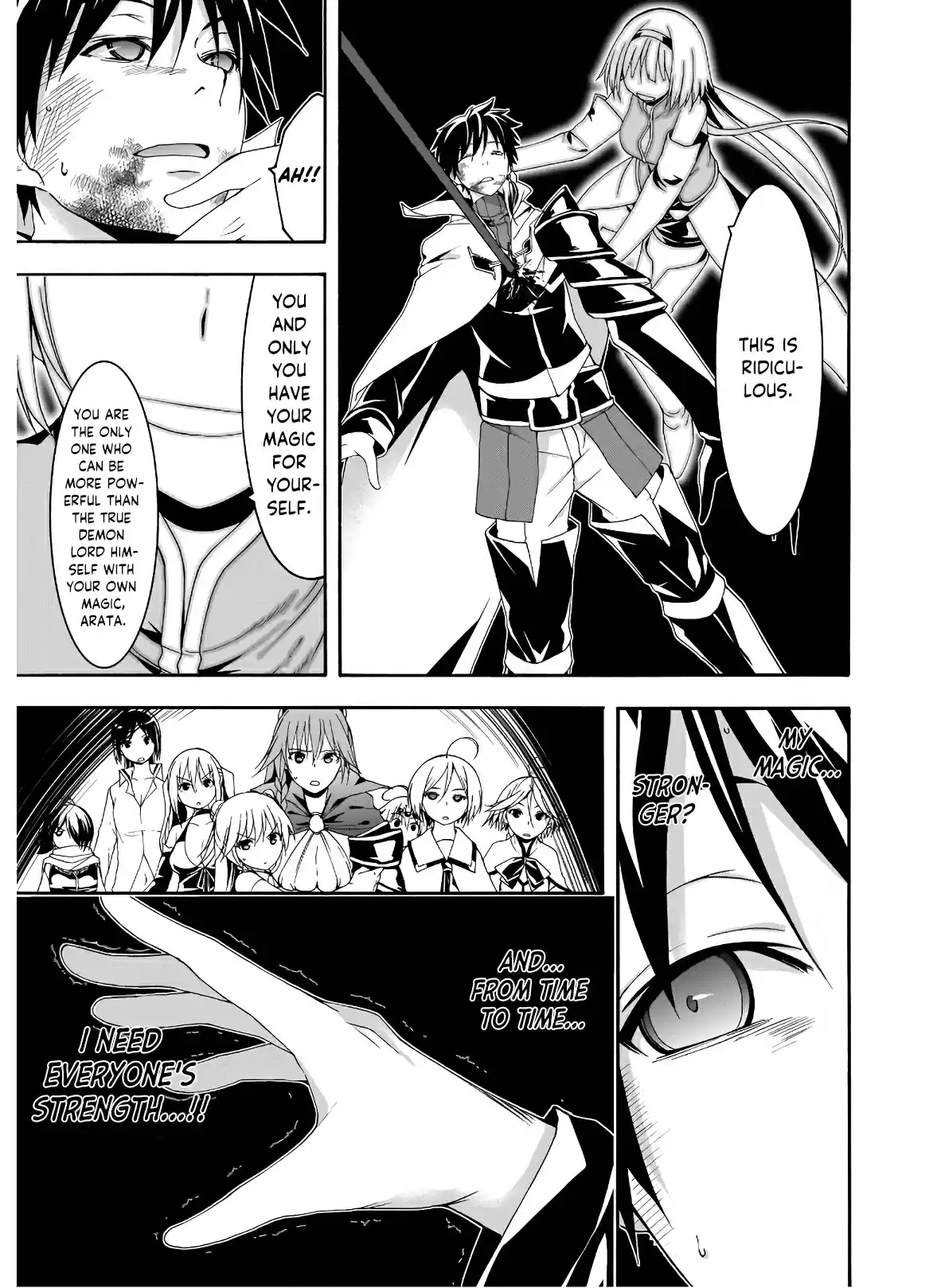 Trinity Seven Vol. 22 Ch. 98 Heaven's Fallen king and 12 Demon Commanders